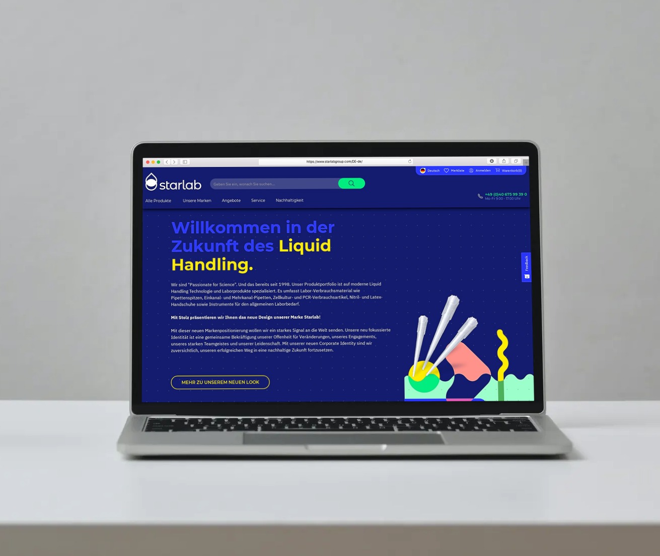 Mehr Farbe im Labor Hamburger LifeScienceUnternehmen Starlab launcht