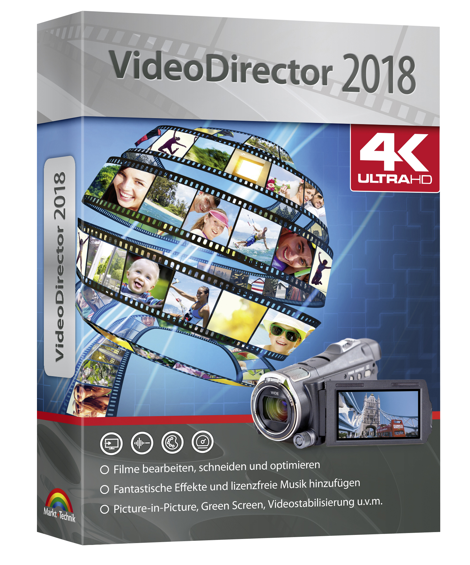 VideoDirector 2018 Kreative Videobearbeitung für Einsteiger und Profis