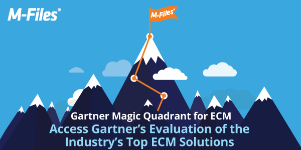 MFiles® ist Visionär im neuen Gartner Magic Quadrant für ECM 2016