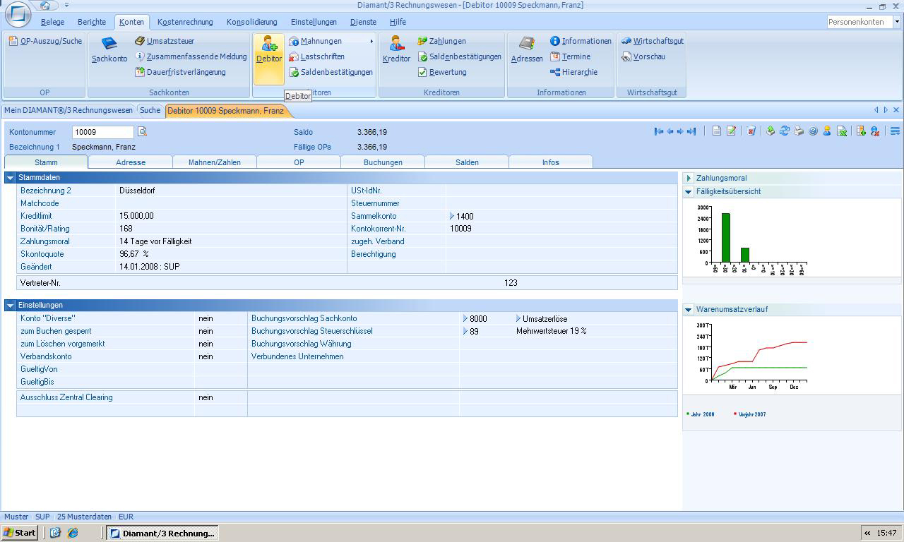 Cebit 08 Web Basierte Software Fur Rechnungswesen Und Controlling Diamant 3 Mit Alternativer Windows Oberflache Diamant Software Gmbh Co Kg Pressemitteilung Pressebox
