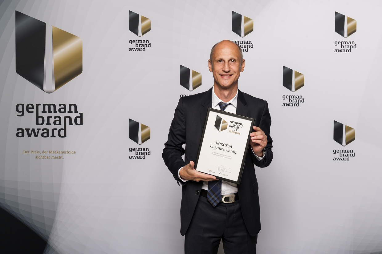 Ulrike Rokossa ROKOSSA Energietechnik gewinnt den German Brand Award 2017 in der ...