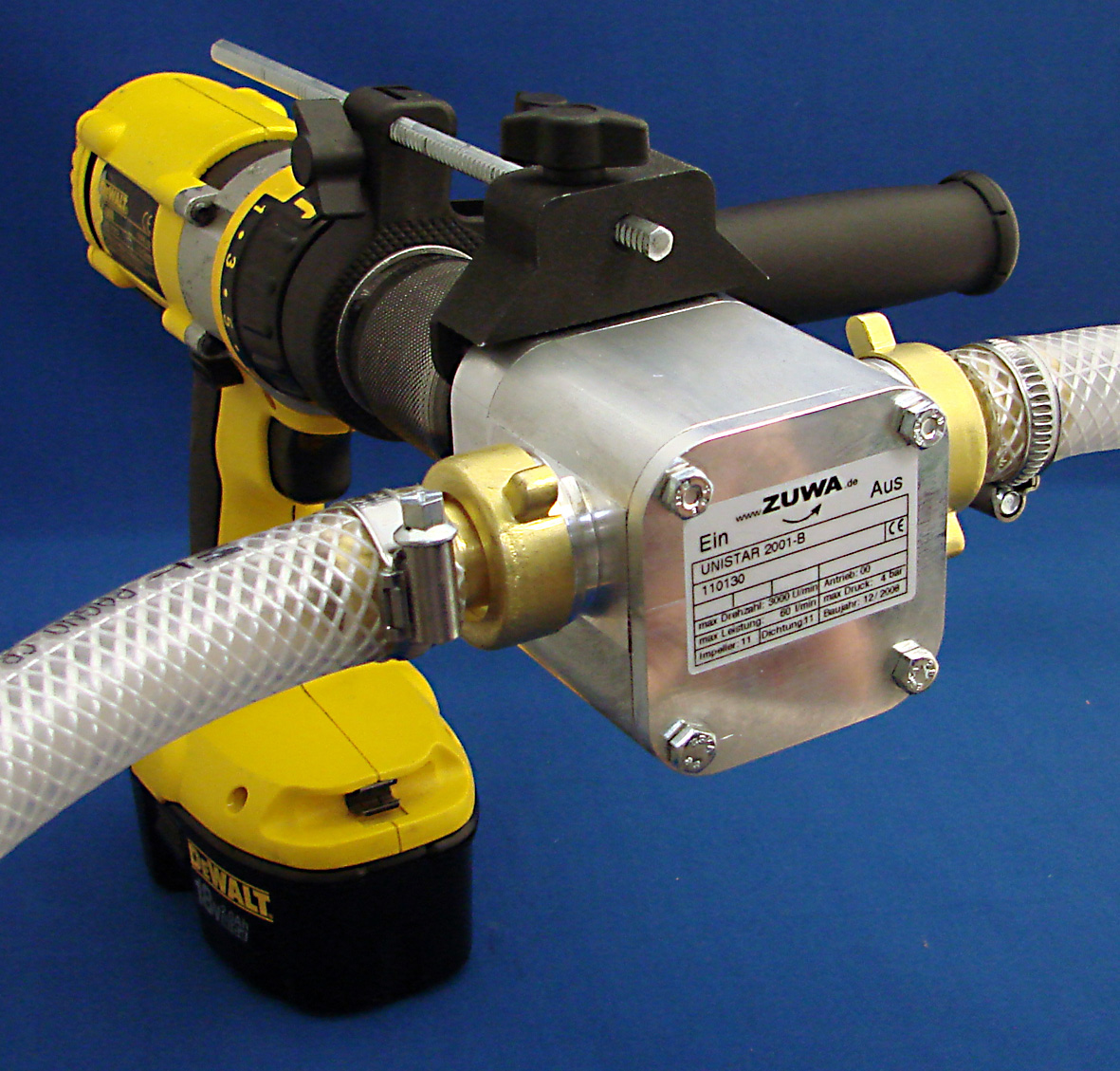 New Adaptor for ZUWA Drill Powered Pumps, ZUWA-Zumpe GmbH, Story - PresseBox