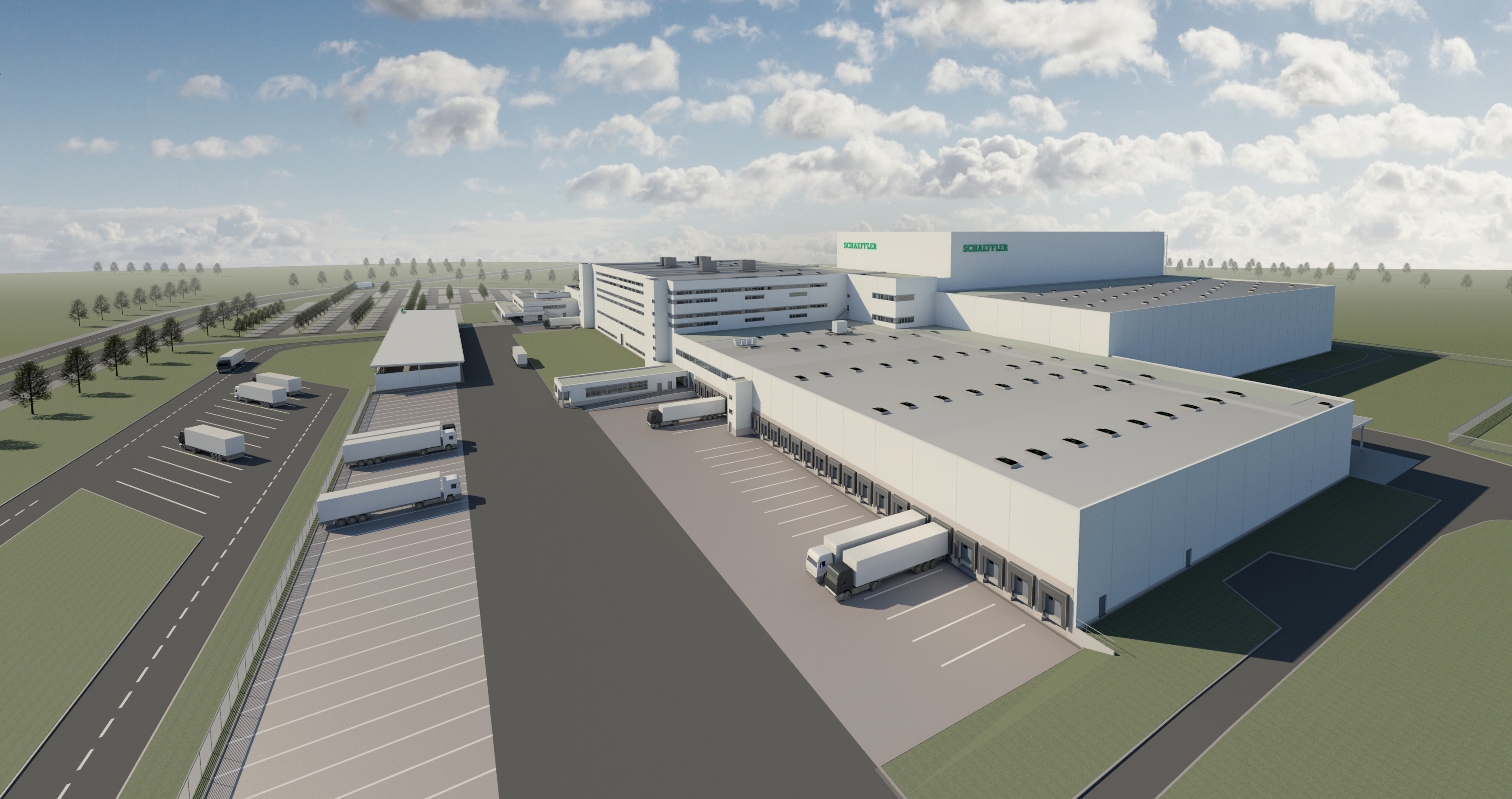 Neues Montage Und Verpackungszentrum Von Schaeffler Fur Den Automotive Aftermarket Start Der Bauphase Schaeffler Ag Pressemitteilung Pressebox