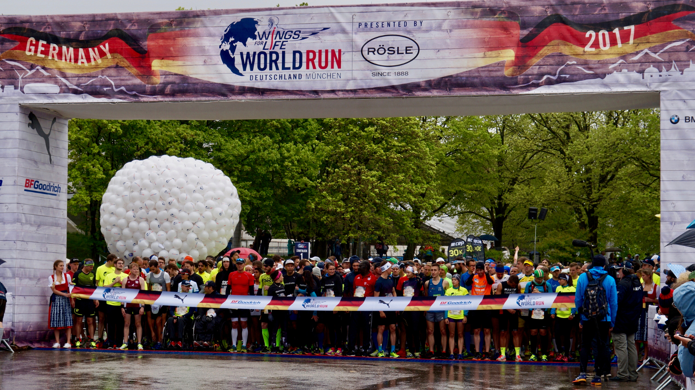 LG beflügelte Wings for Life World Run in München, LG Electronics