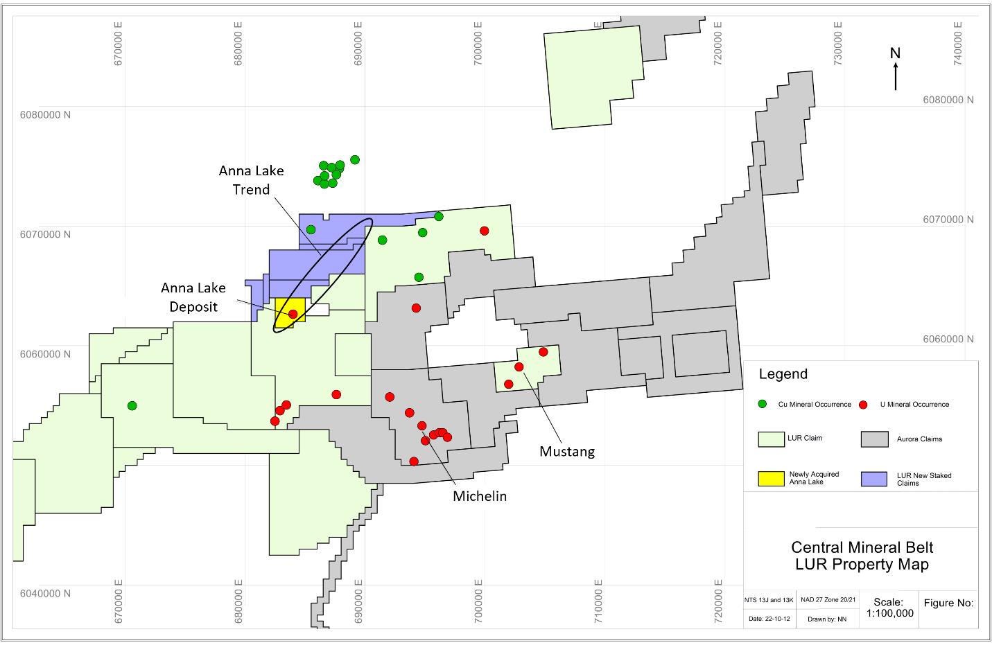 Labrador Uranium Signs Purchase Agreement to Acquire Anna Lake and