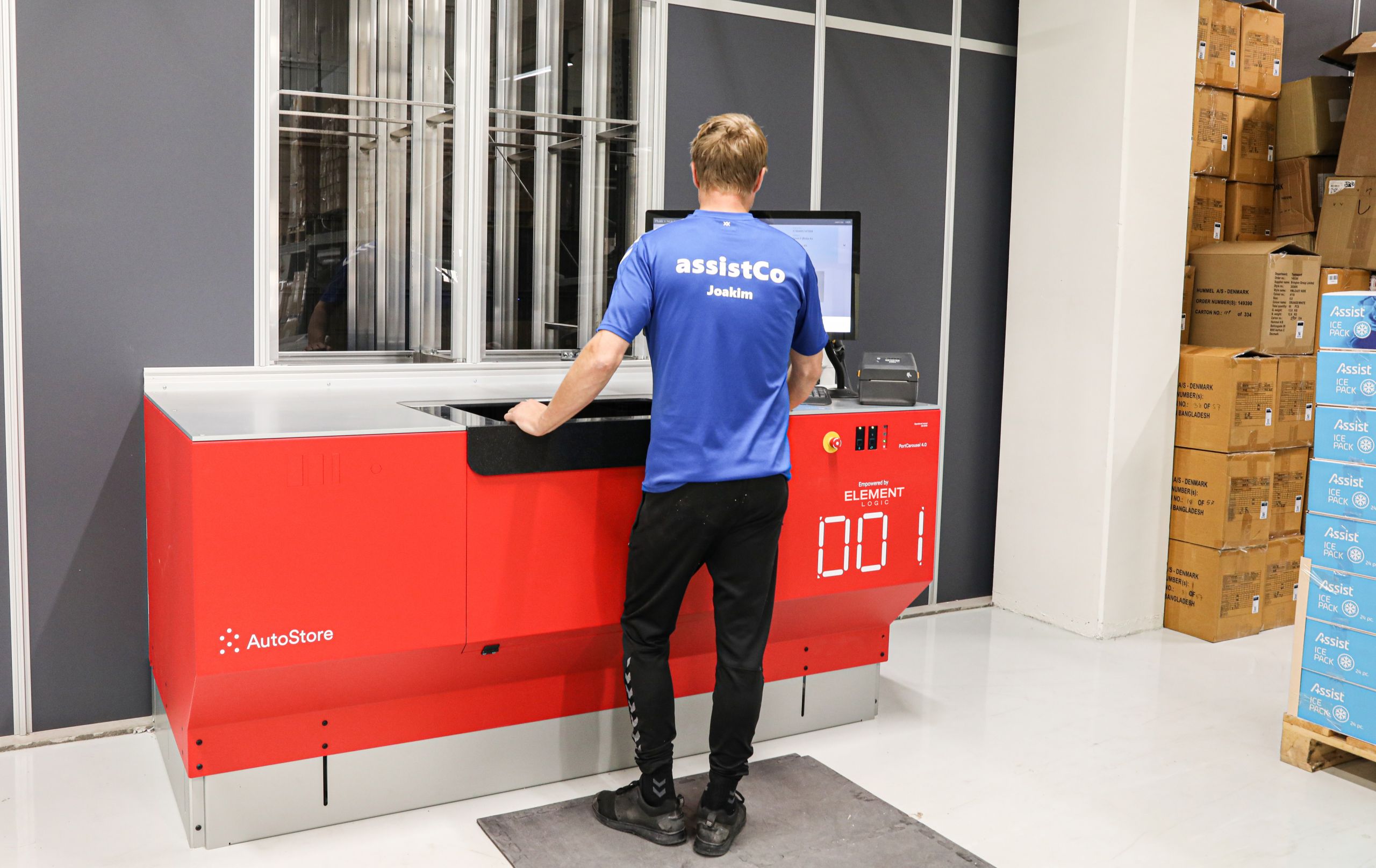 Malé podniky mají velký prospěch z automatizovaného skladu, Element Logic Deutschland GmbH, tisková zpráva
