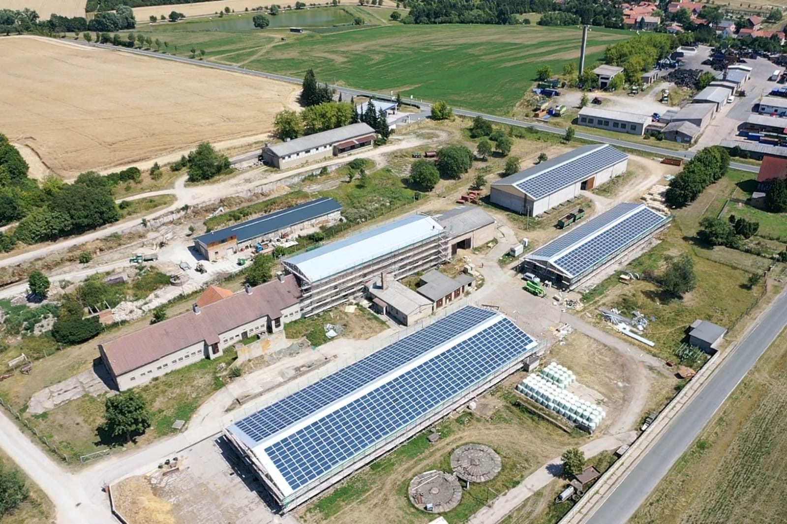 Remda, Germany Reference Project - a 2MWp commercial PV rooftop project ...