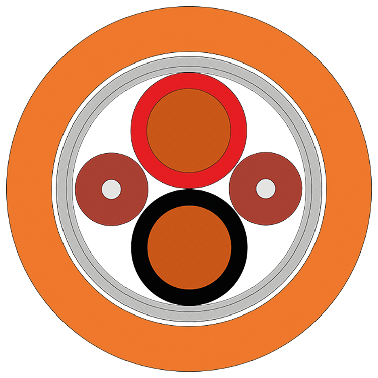 Highly robust single and multicore highvoltage cables for