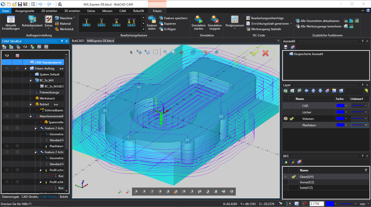 Einstieg Leicht Gemacht! BobCAD-CAM V34 Steht In Aktueller Version ...