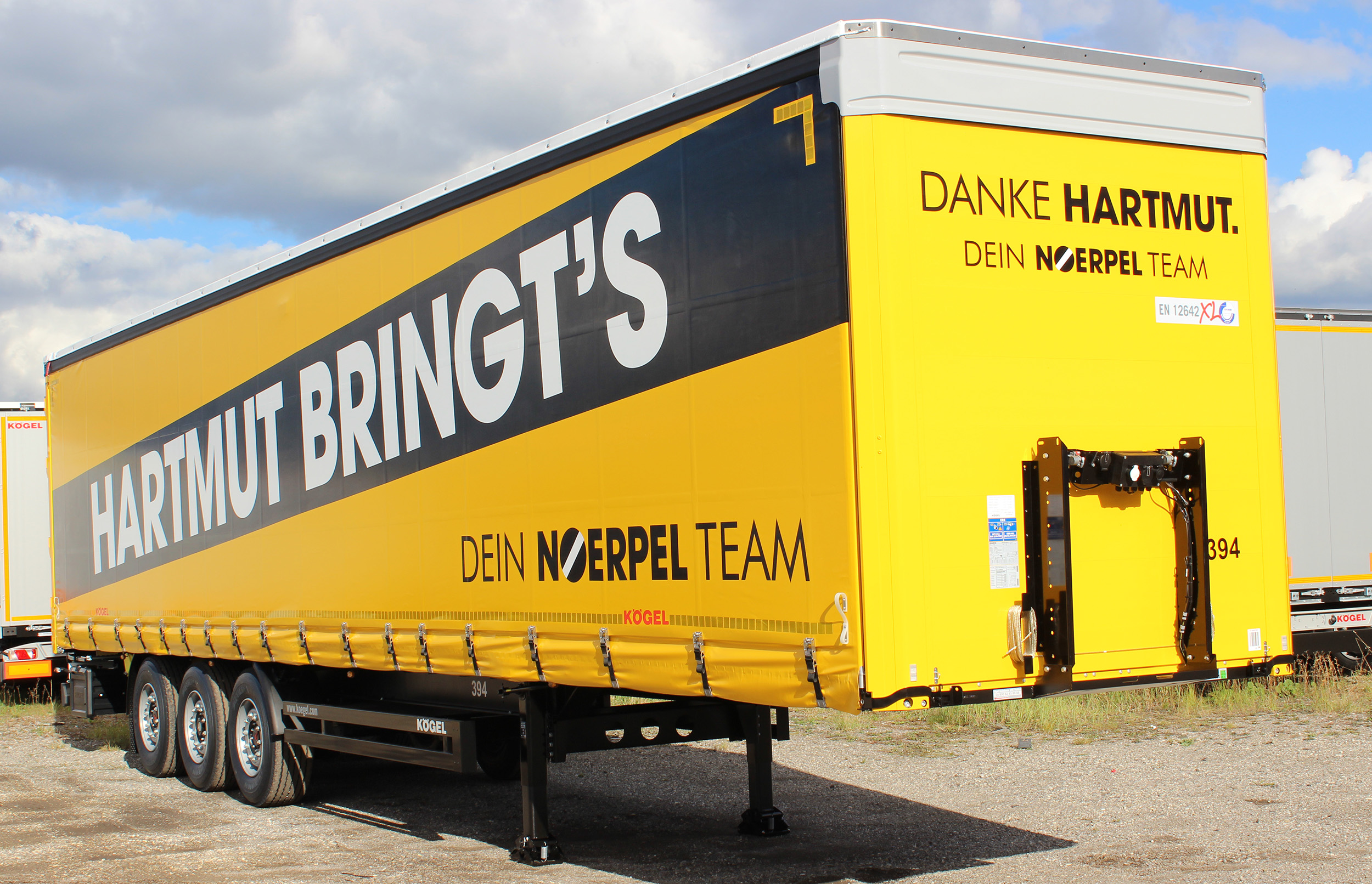 Le groupe logistique Noerpel commande 155 semiremorques Kögel, Kögel