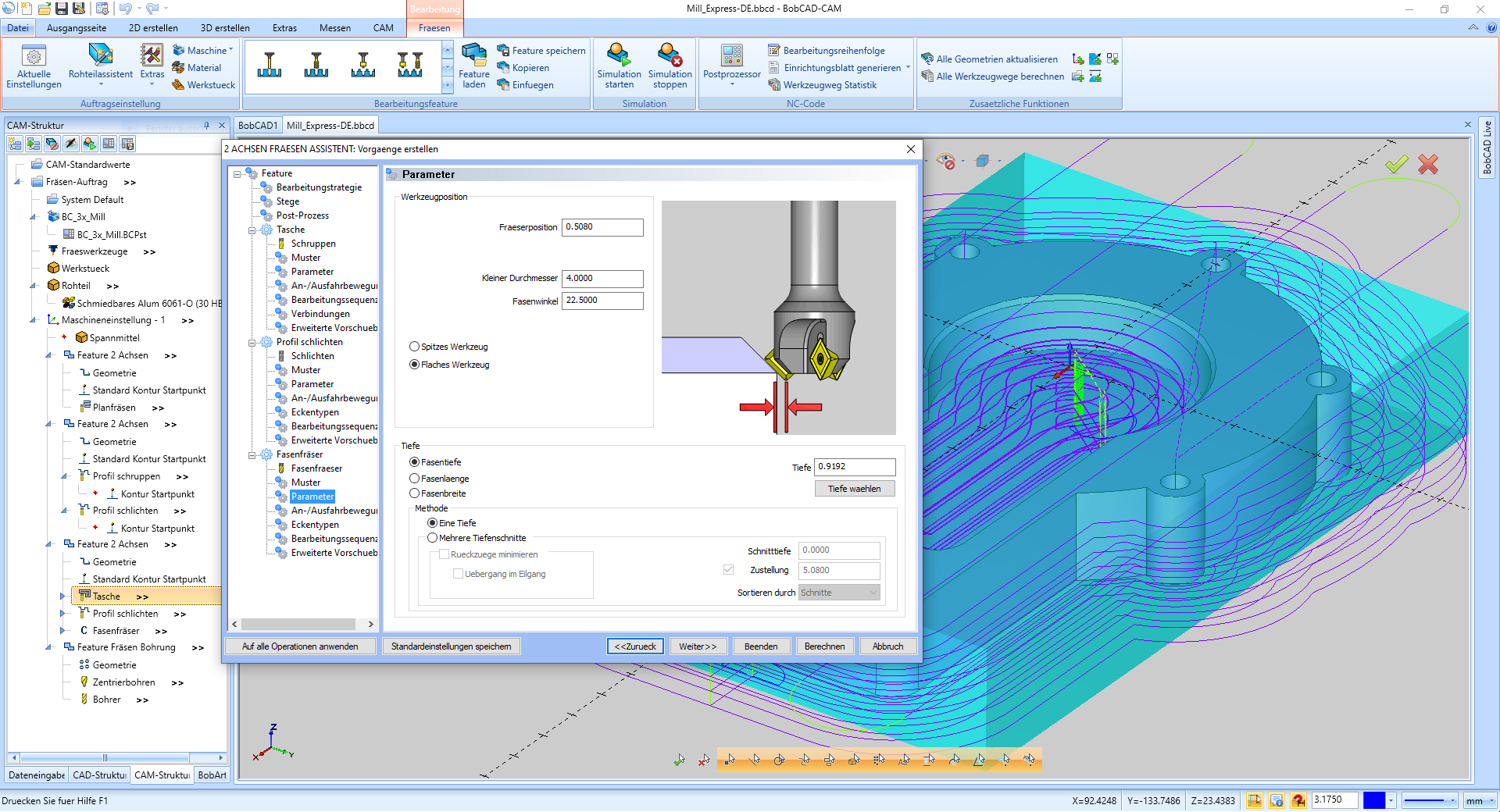 BobCADCAM Professionelle NCProgrammierung absolut budgetfreundlich
