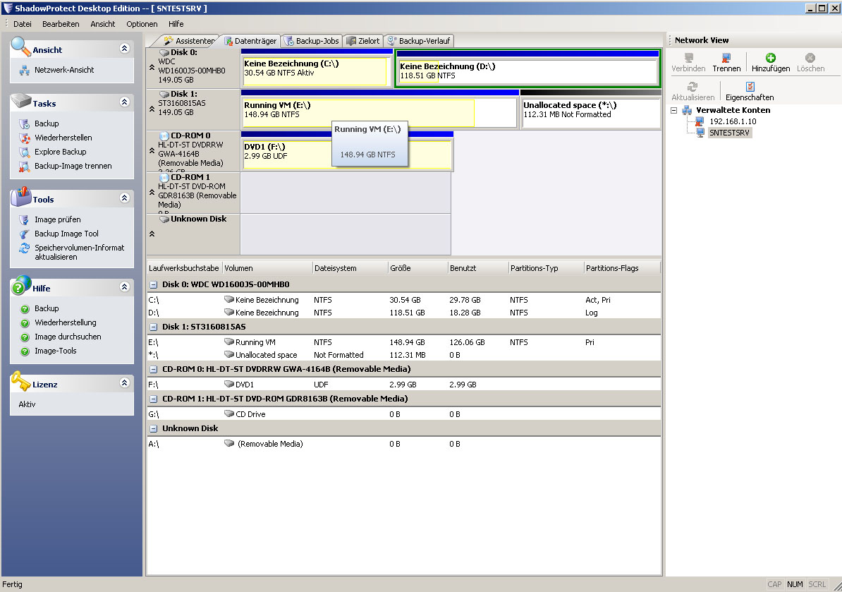 StorageCraft präsentiert Image Backup in deutscher Sprache, Sotec