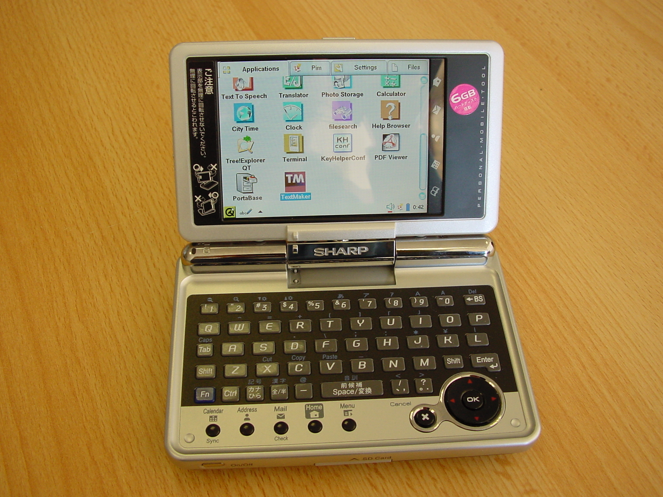 Neuer PDA mit 6GB Festplatte verfügbar, TRIsoft Fischer & Stephan OHG ...