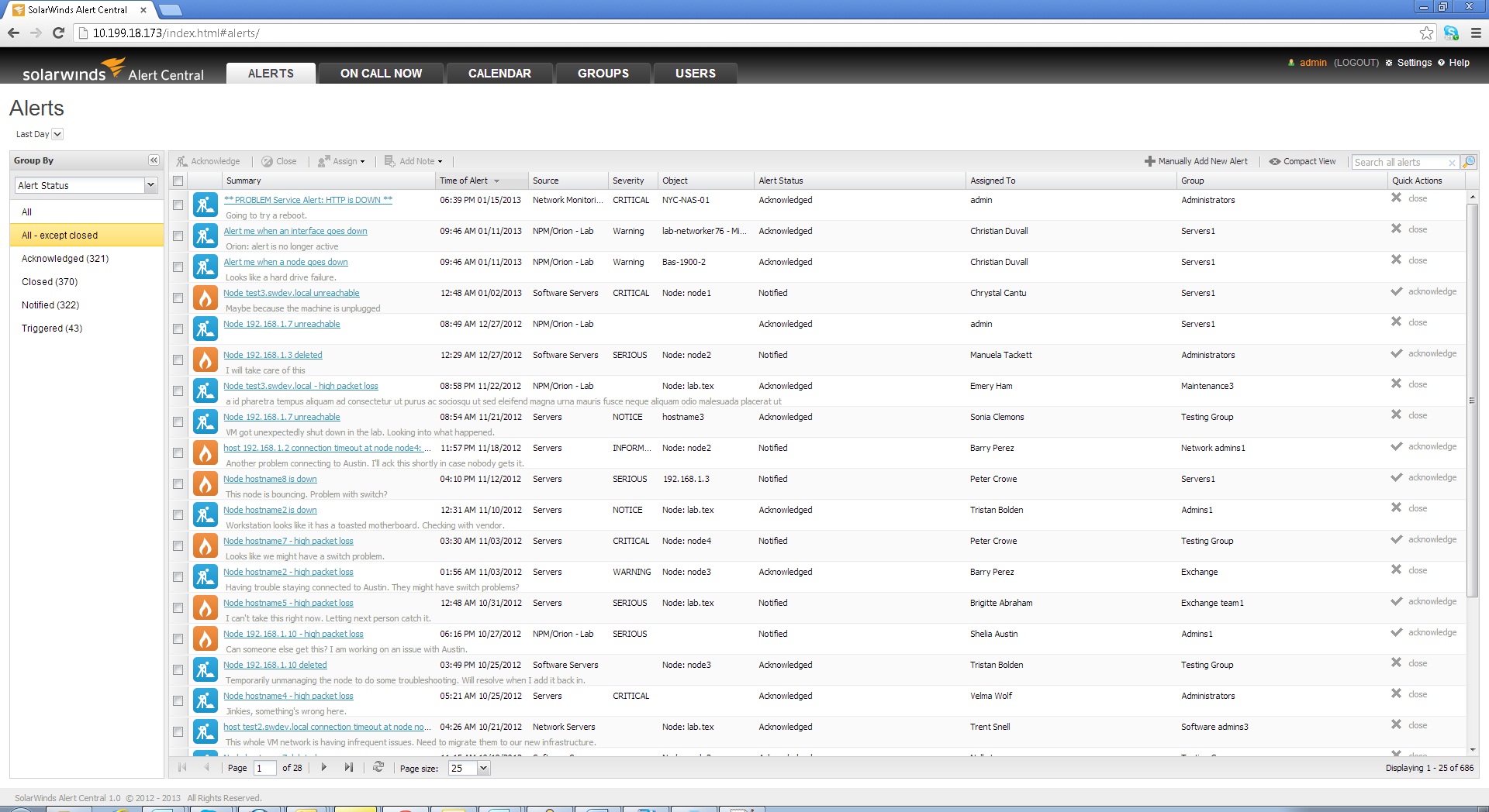 SolarWinds bringt kostenlosen Alert Central mit vollem Funktionsumfang auf den Markt, SolarWinds
