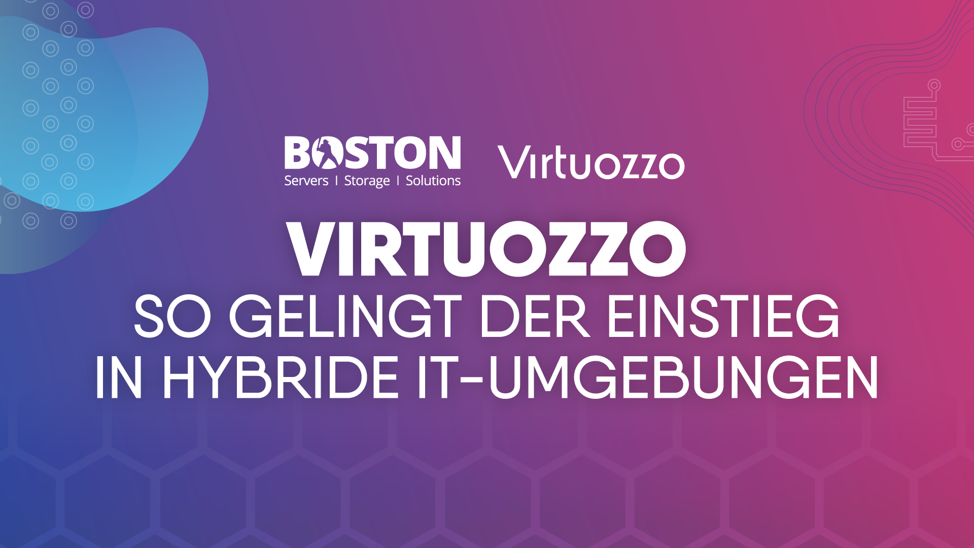 Boston Server & Storage Solutions GmbH und Virtuozzo bündeln Kräfte für ...