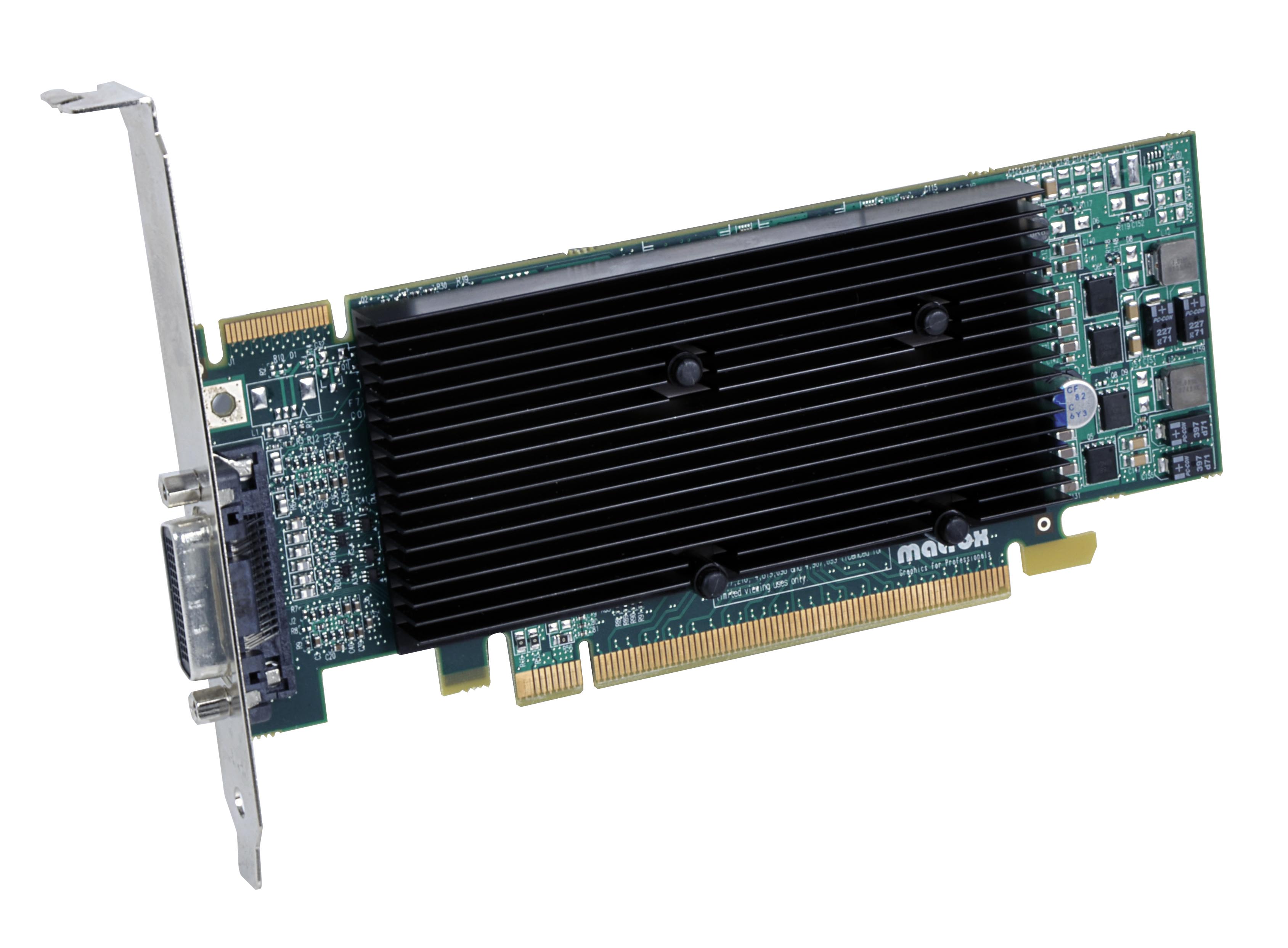 NEU: Matrox M-Serie - Grafikkarten mit industrieweit erster echter ...