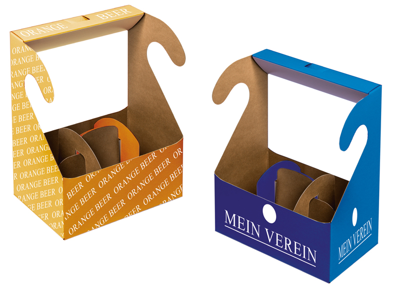 6er Set Becherhalter Festival - Tragbarer Getränketräger Für Outdoor Events