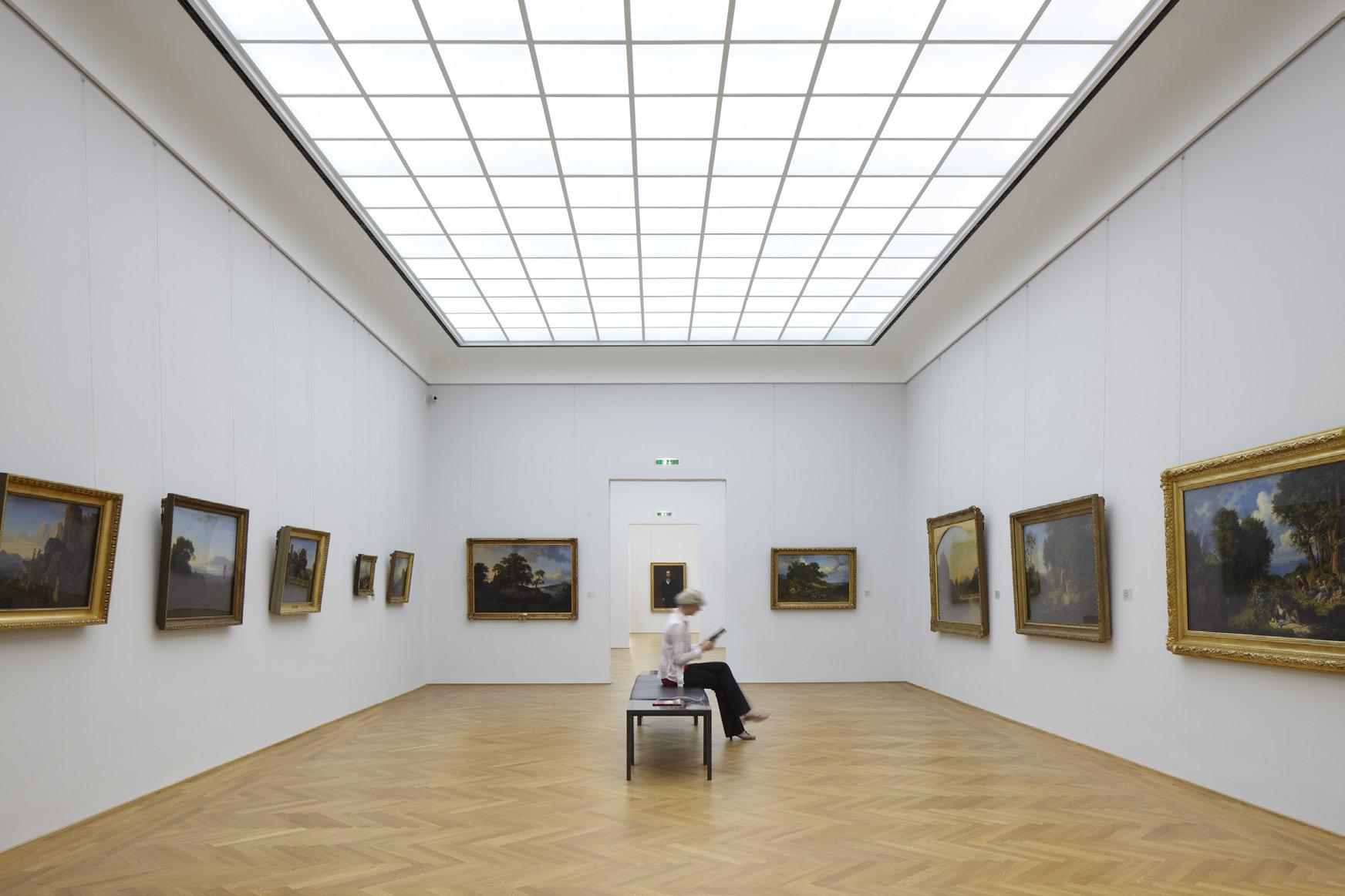 Дрезденская галерея залы
