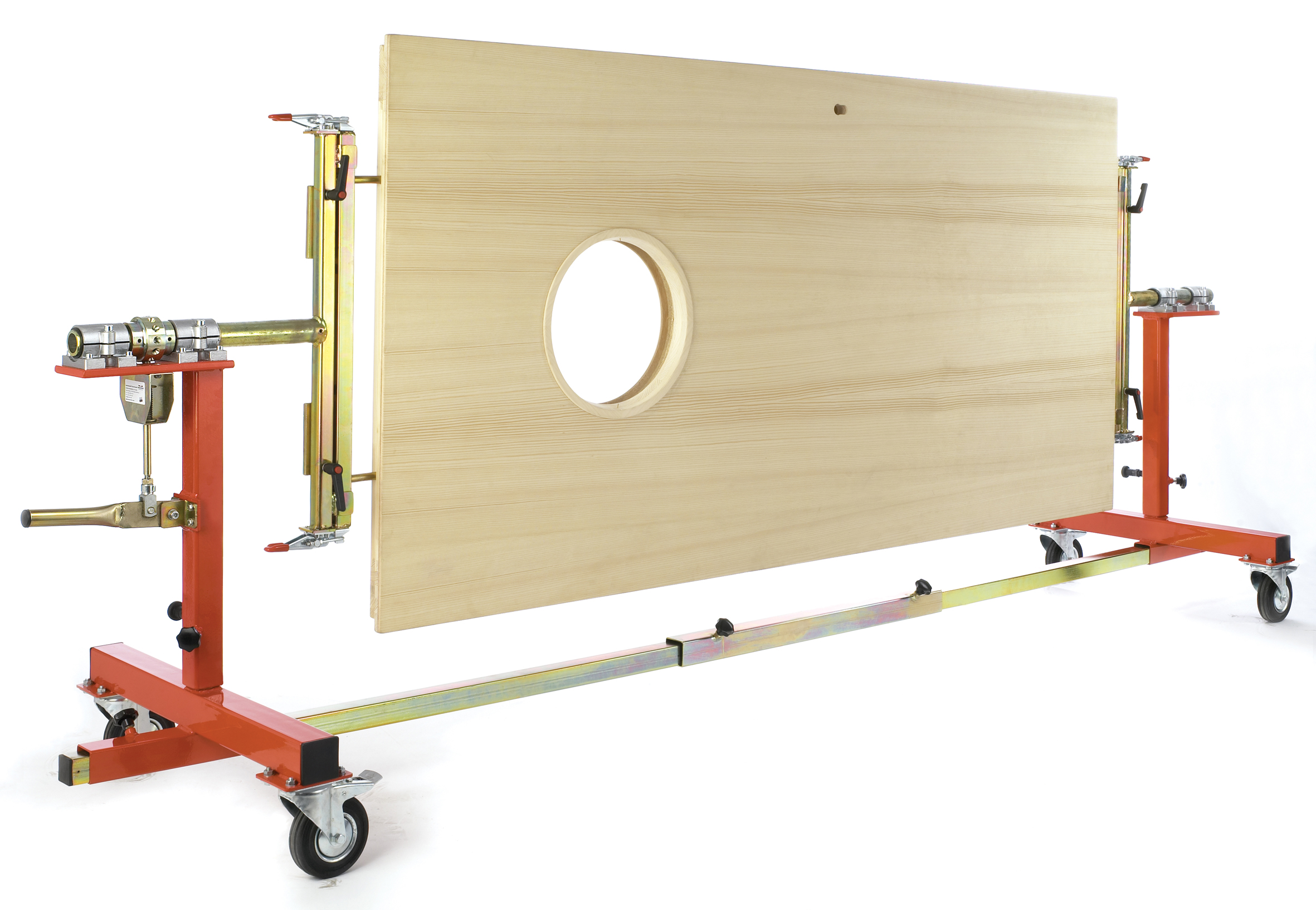 Rationalisation & innovation for heavy door handling finish, store and