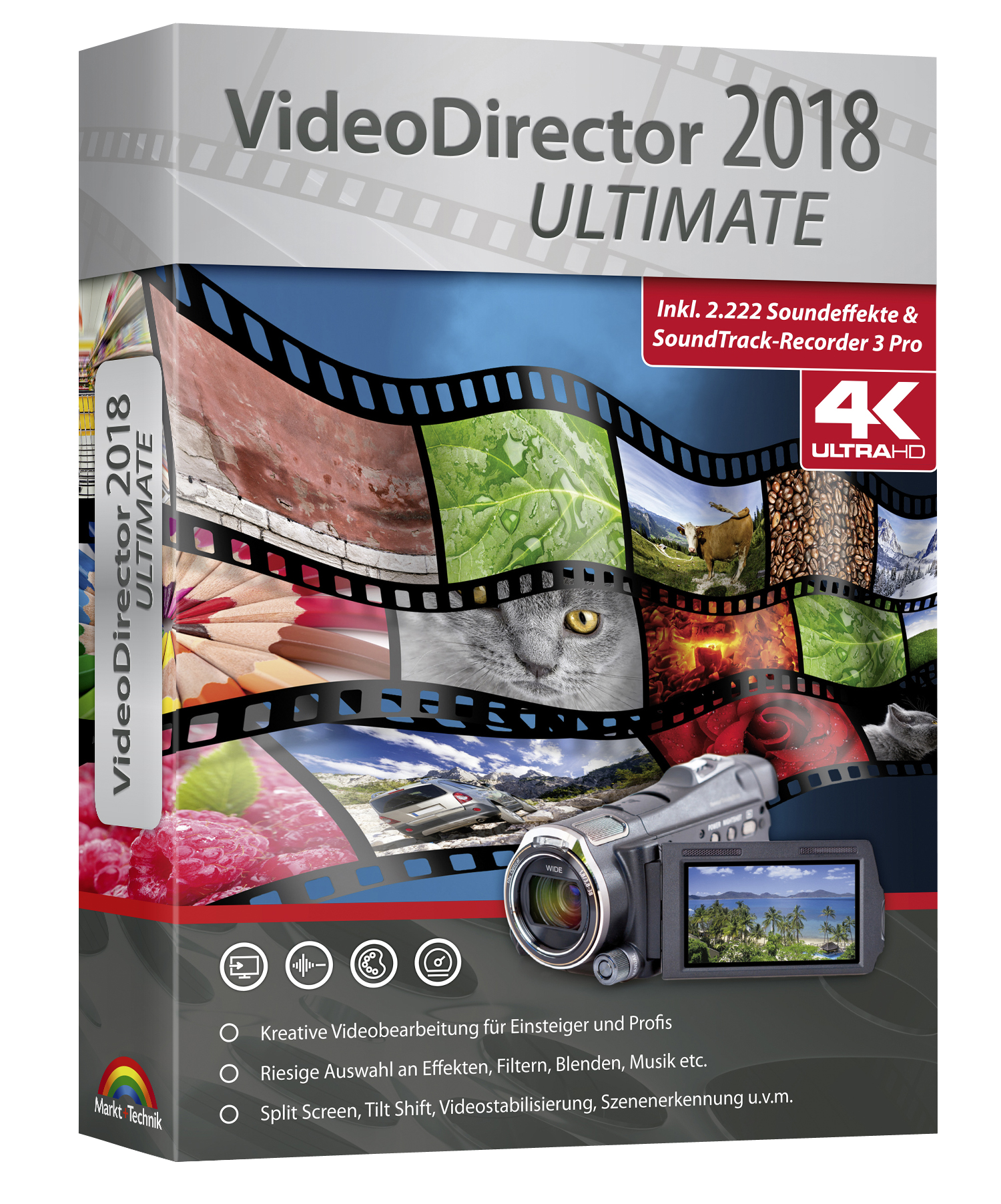 VideoDirector 2018 Kreative Videobearbeitung für Einsteiger und Profis