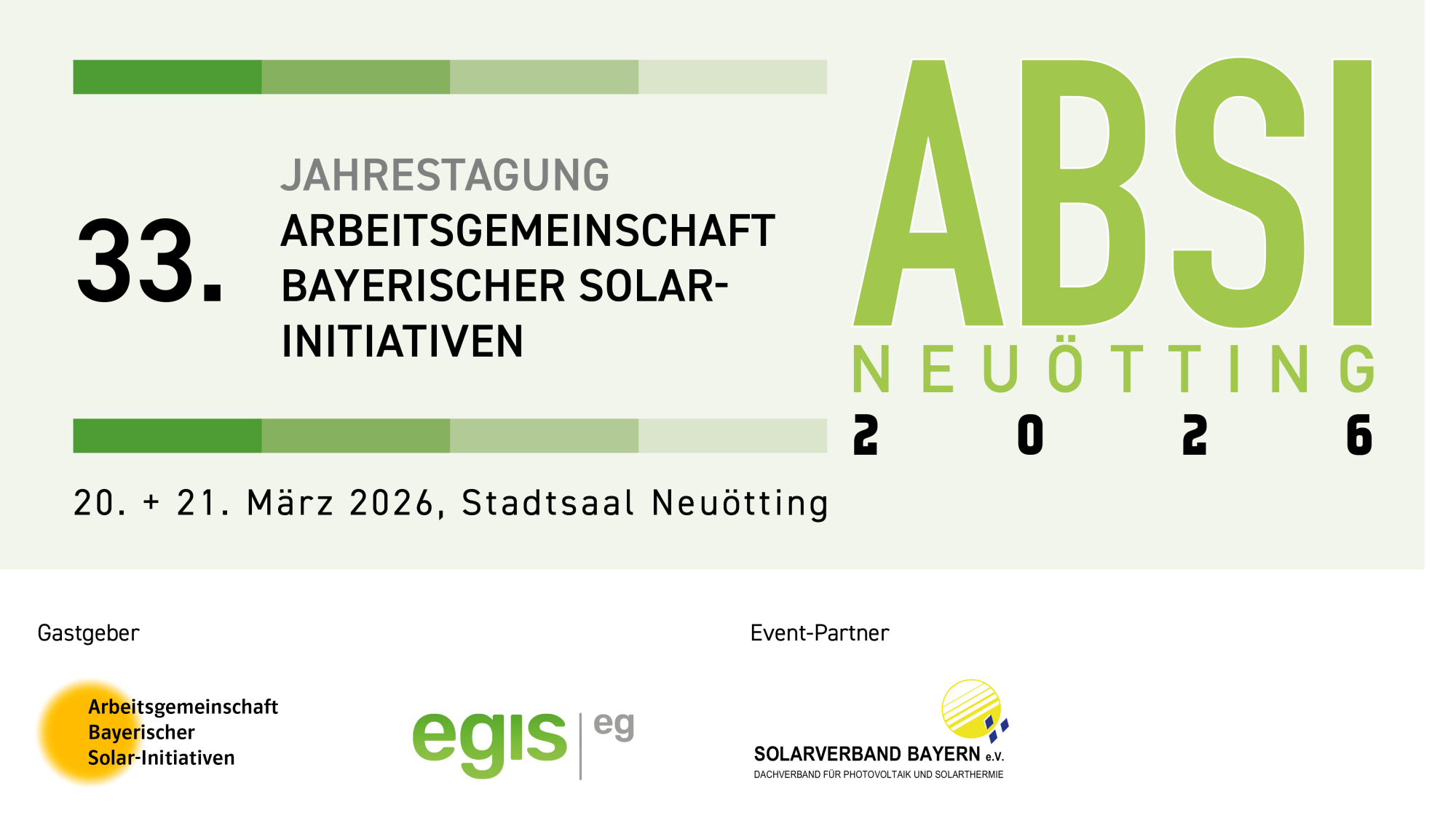 ABSI 2026 – Das Energie-Event des Jahres in Neuötting (in Neuötting ...