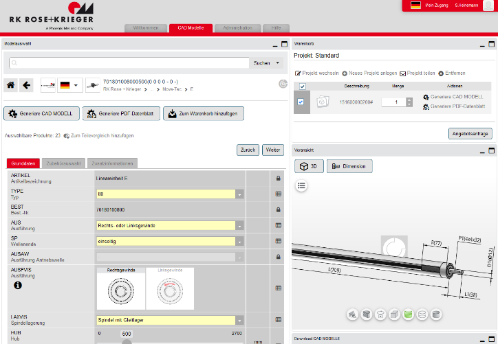 The RK Rose+Krieger product catalog, awarded the "Golden Catalog Seal