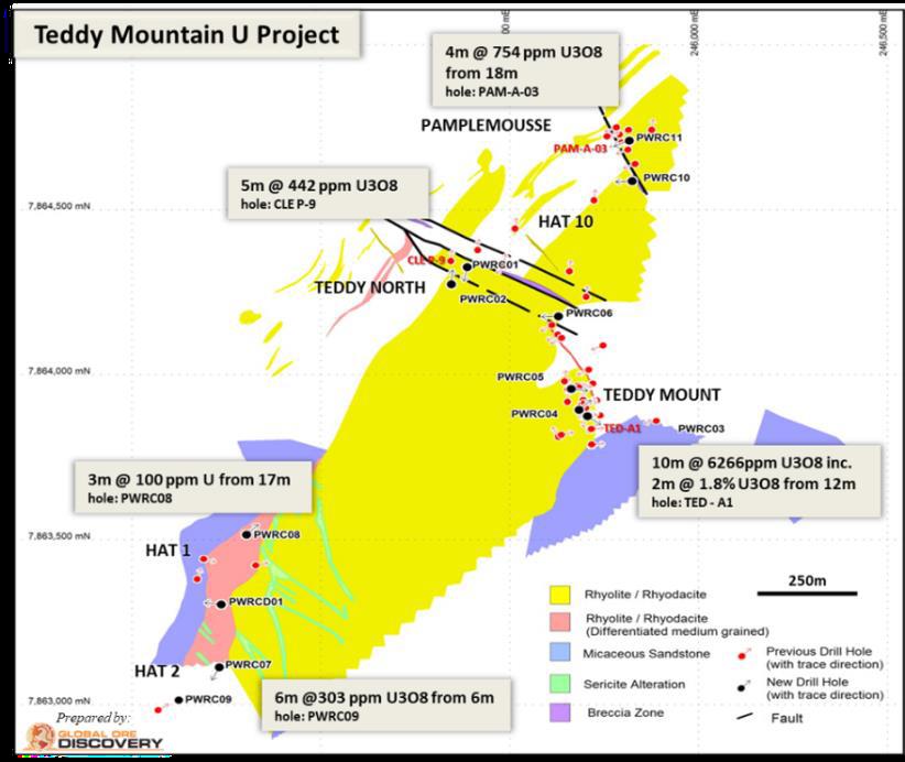 Consolidated Uranium erwirbt drei weitere Uran, Vanadium und Seltene