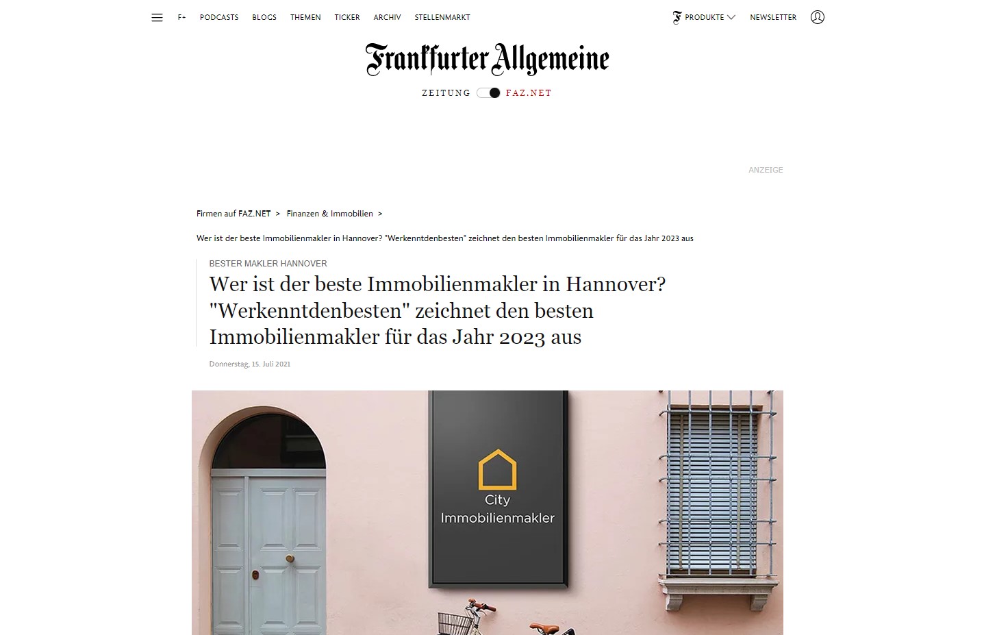 Immobilienpreise München