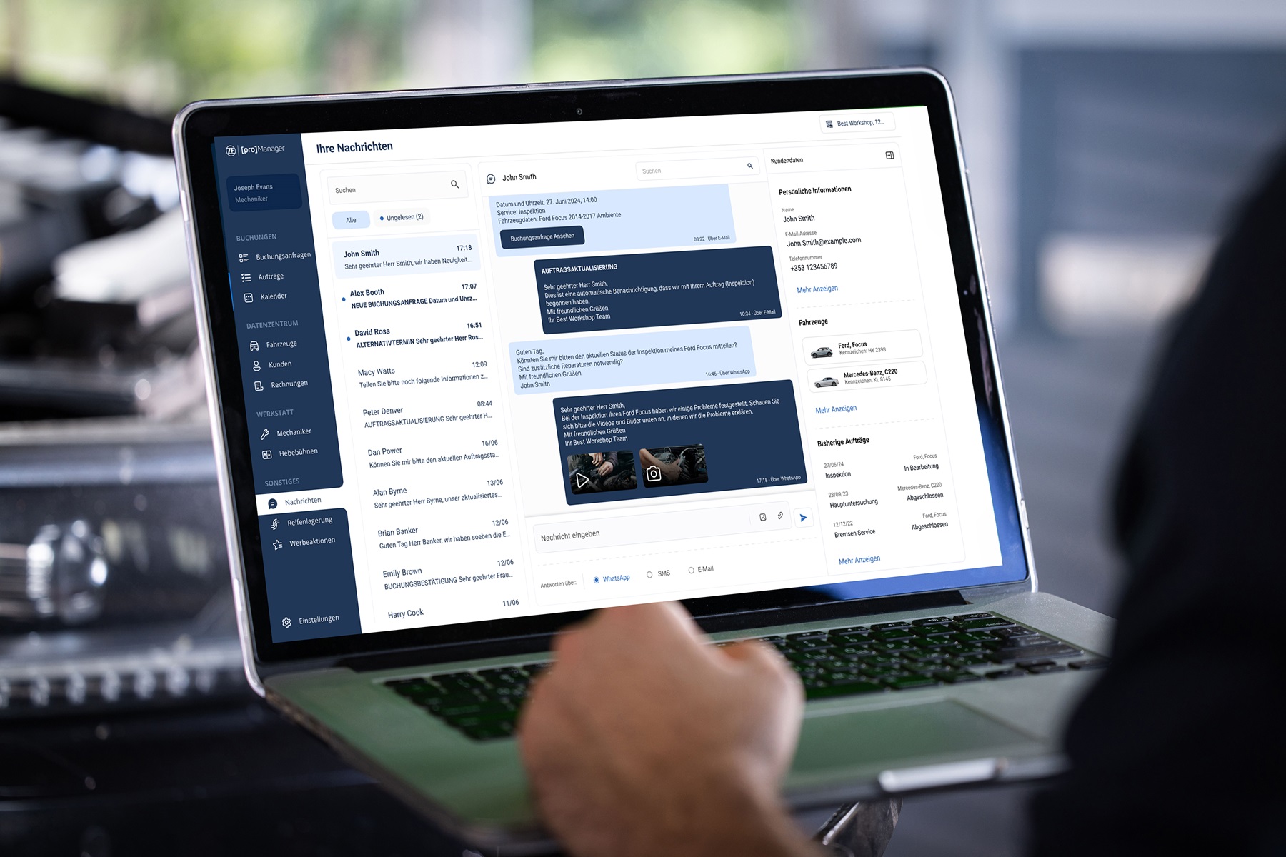 ZF [pro]Manager optimiert Auftragsabwicklung zwischen Werkstatt und ...