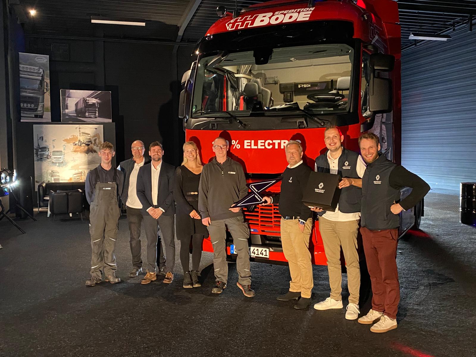 Innovative Logistik: Spedition Bode setzt auf Renault Trucks E-Tech T ...