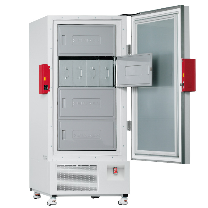 BINDER ultra low temperature freezers efficiently equipped Ideal