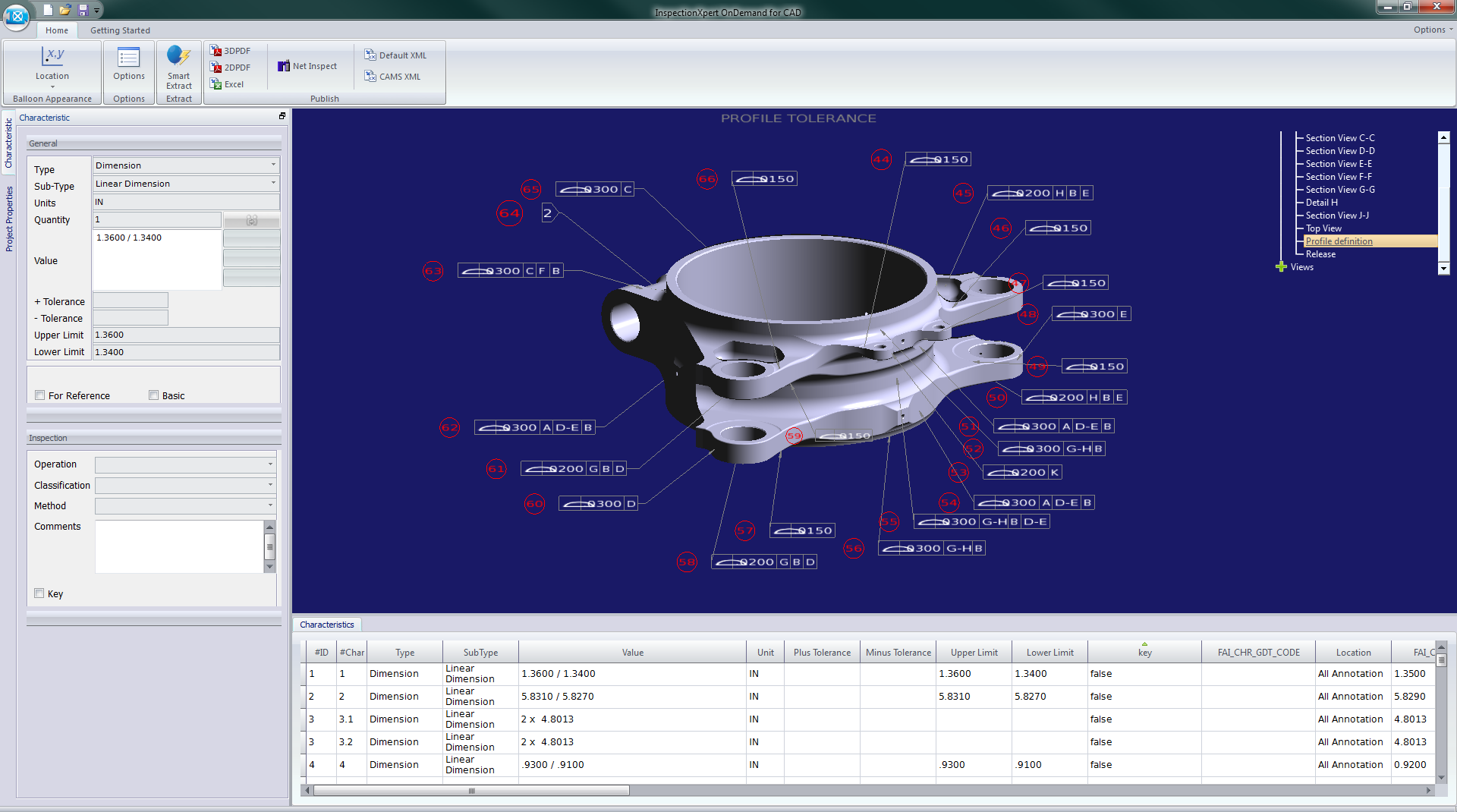 Produktneuheit InspectionXpert OnDemand für CAD bei KeyToData verfügbar