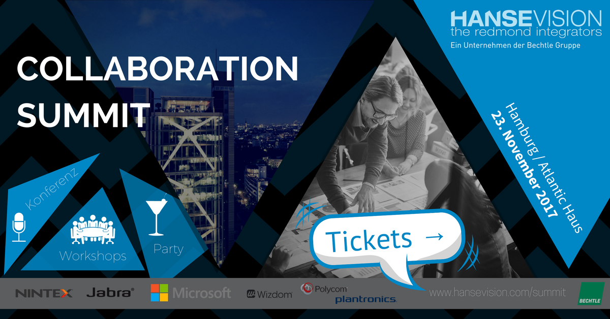 Erster Collaboration Summit In Hamburg Workshops Konferenz Und Party Am 23 11 17 Hansevision Gmbh Pressemitteilung Pressebox