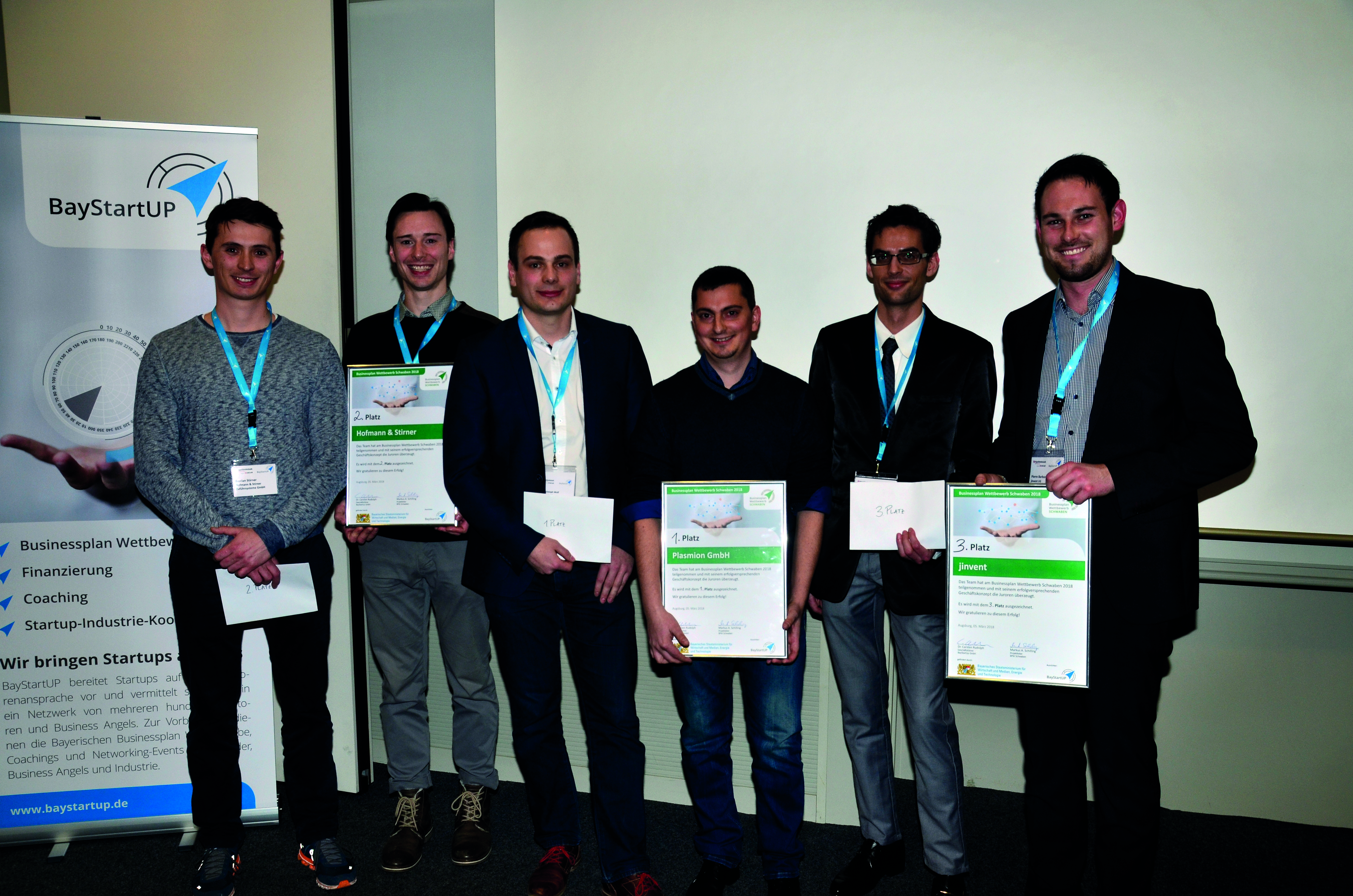 Elektronische Nasen Gewinnen Den Businessplan Wettbewerb Schwaben 18 Baystartup Gmbh Pressemitteilung Pressebox