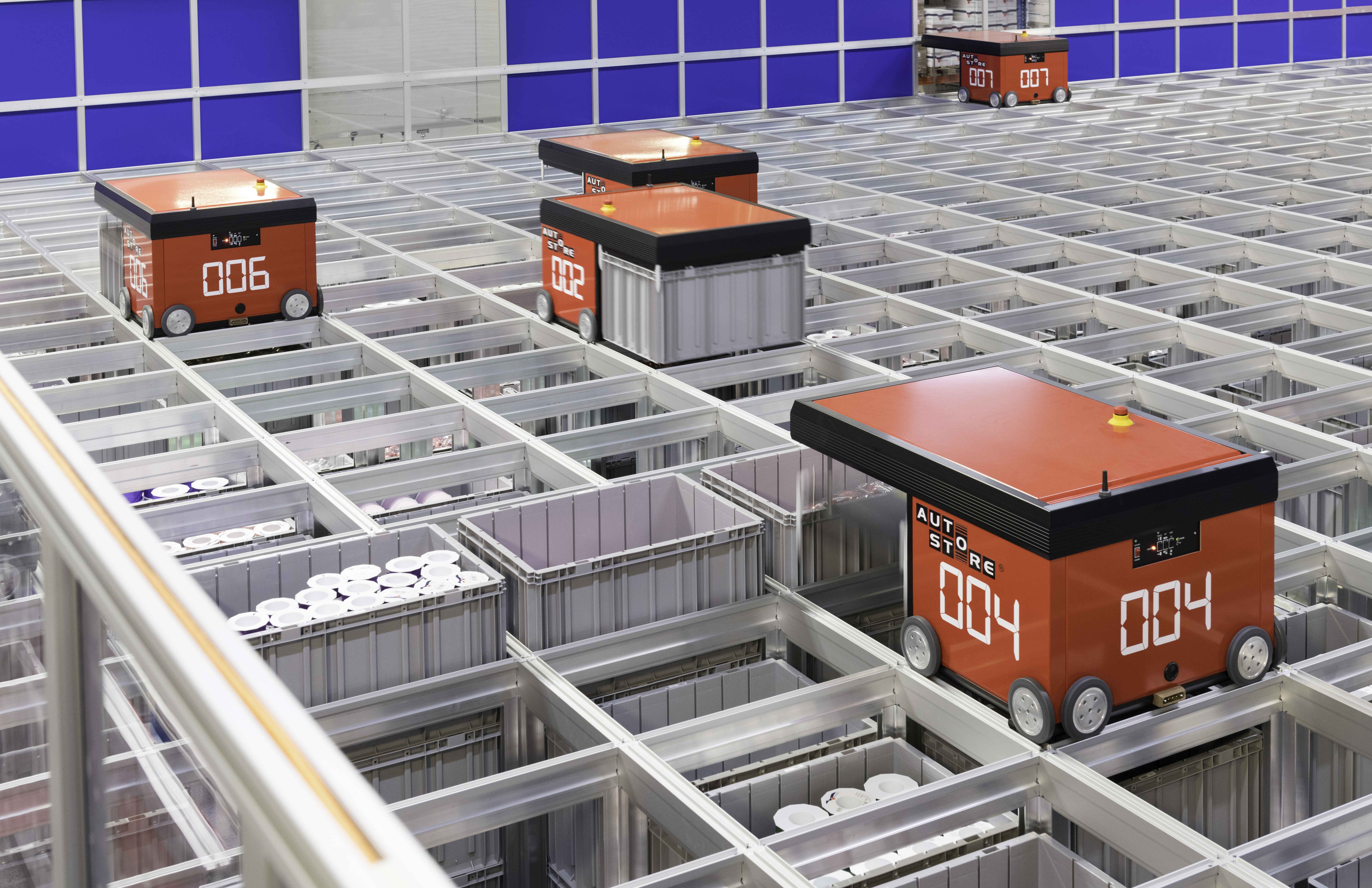 Dematic optimiert mit AutoStore®System bei C.E. Pattberg Lagerflächennutzung und