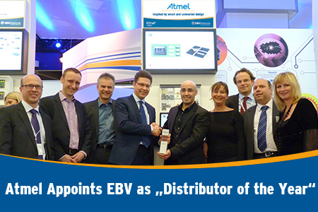 Atmel Appoints EBV Elektronik As 'Distributor Of The Year', EBV ...