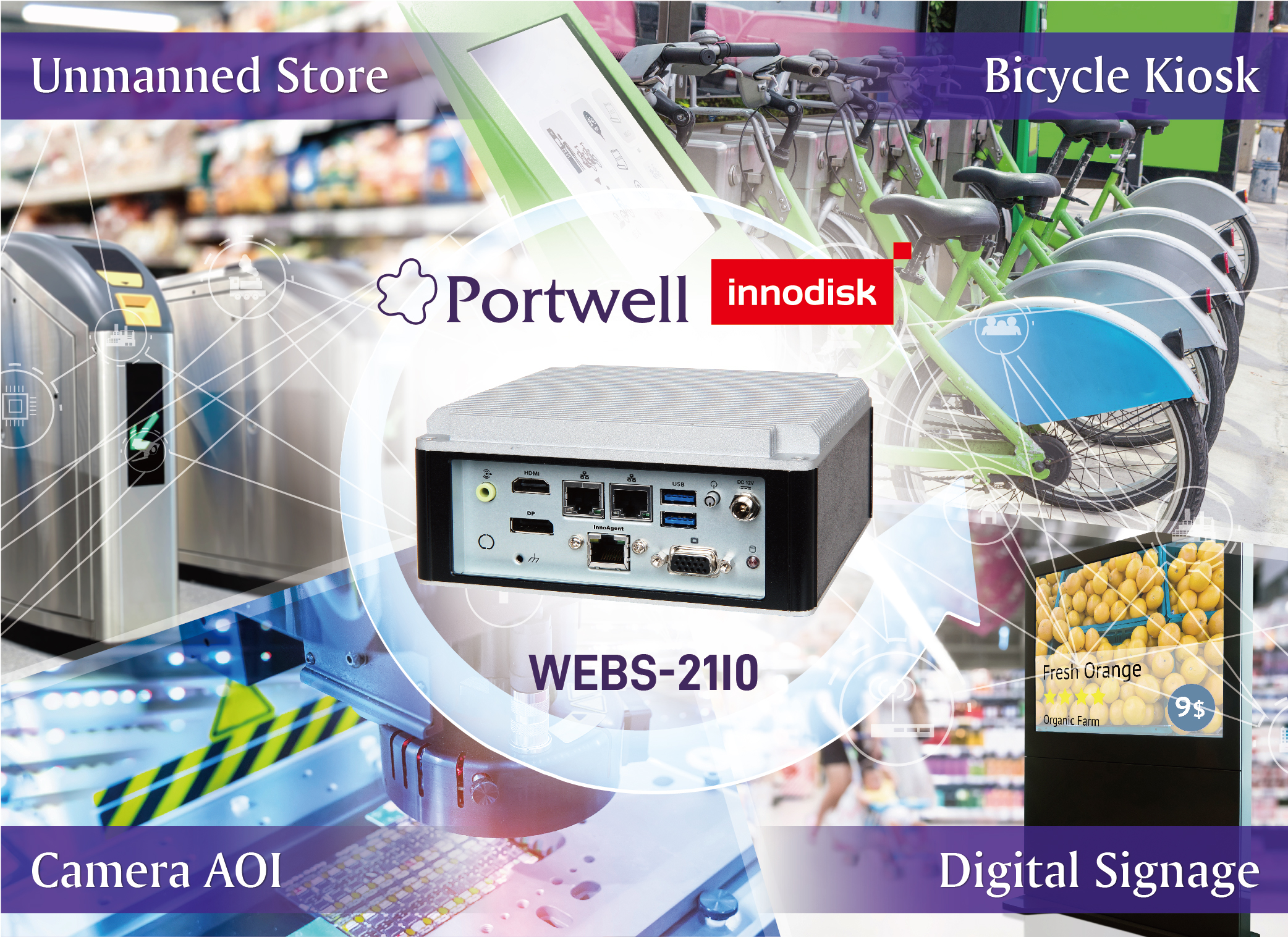 Portwell Partners with Innodisk in Advanced Technology to Deliver Embedded Systems Solutions, KIOSK Embedded Systems GmbH, Press Release