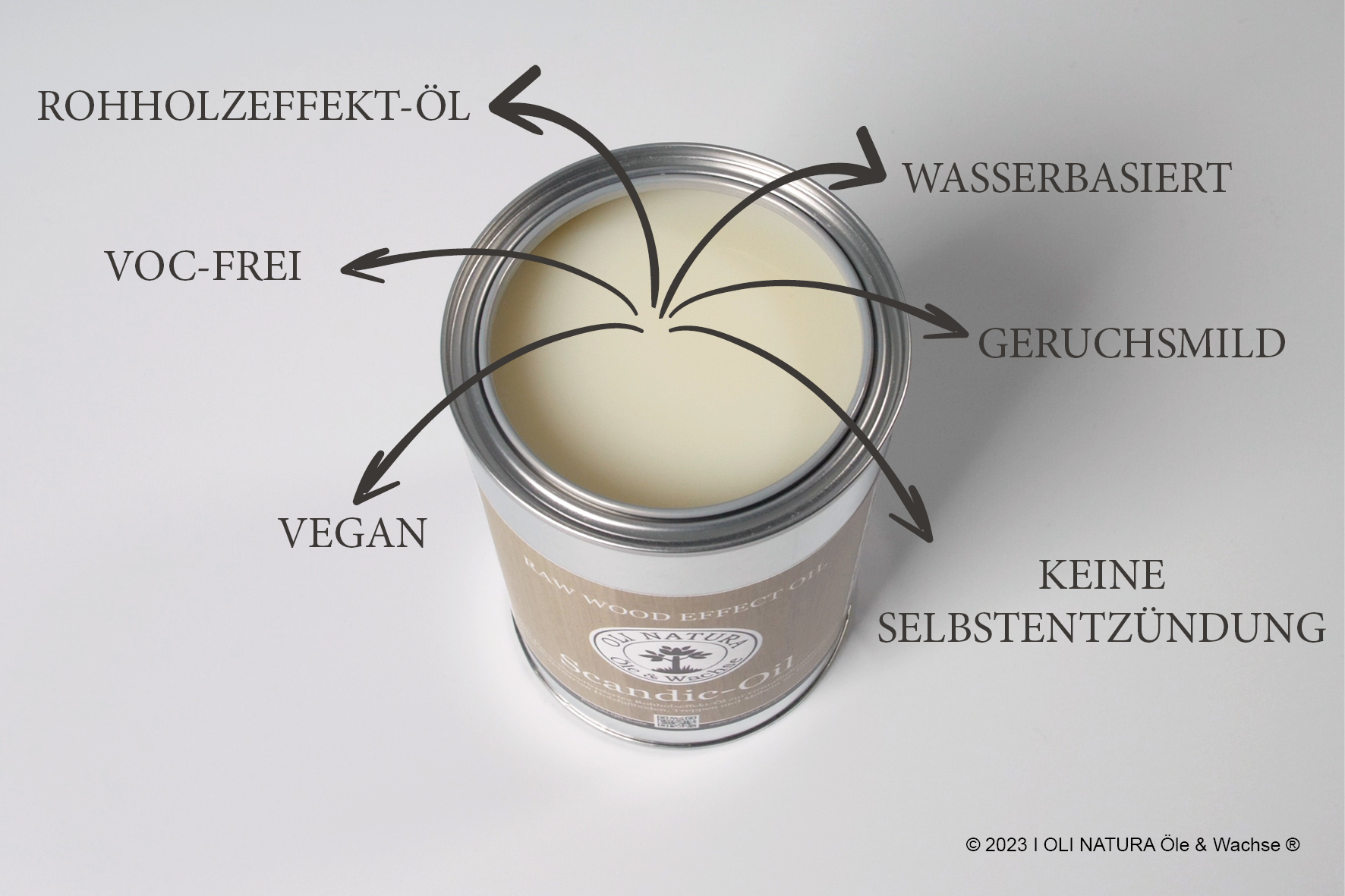 Oli Natura Scandic Oil | onzichtbare olie