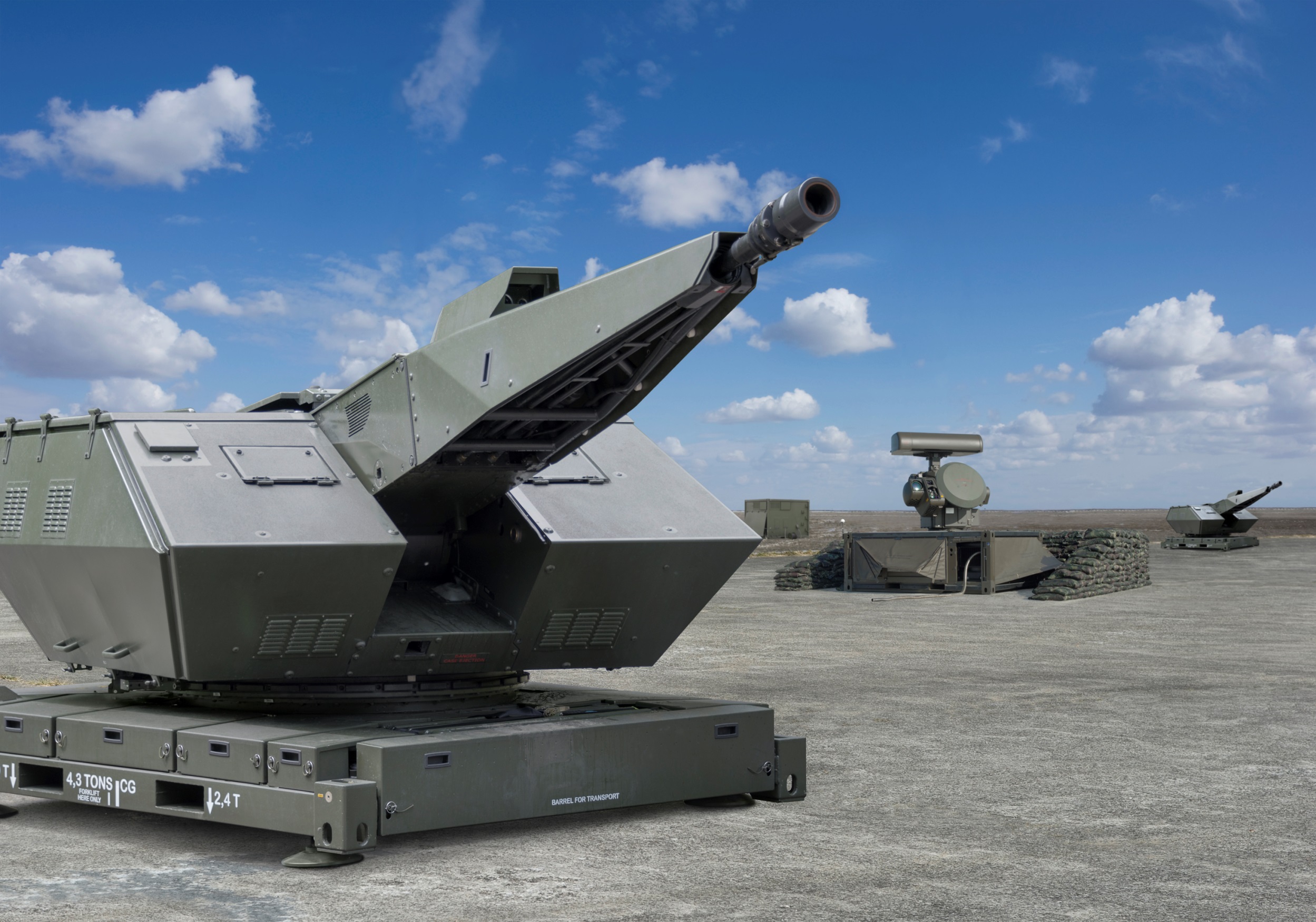 Ближнего действия. ЗПРК Skyshield. 35 Мм пушка Oerlikon Millennium. Rheinmetall Air Defence. ПВО Skyshield.