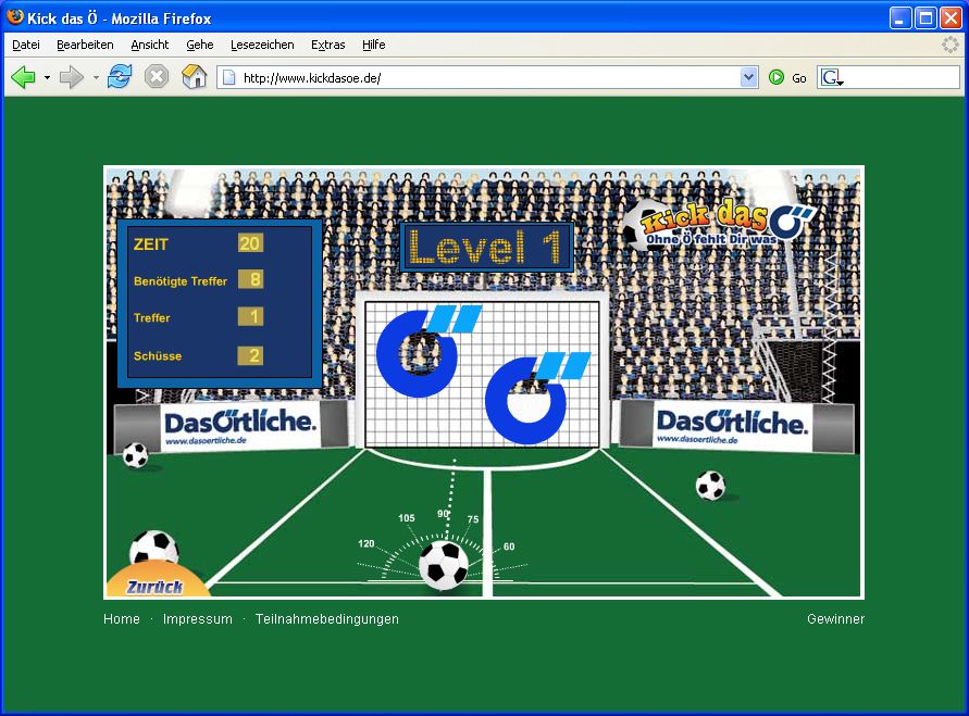 OnlineKickSpiele von ‚Das Örtliche’ und Genuport laufen noch bis Anfang Juni, WDS.media GmbH