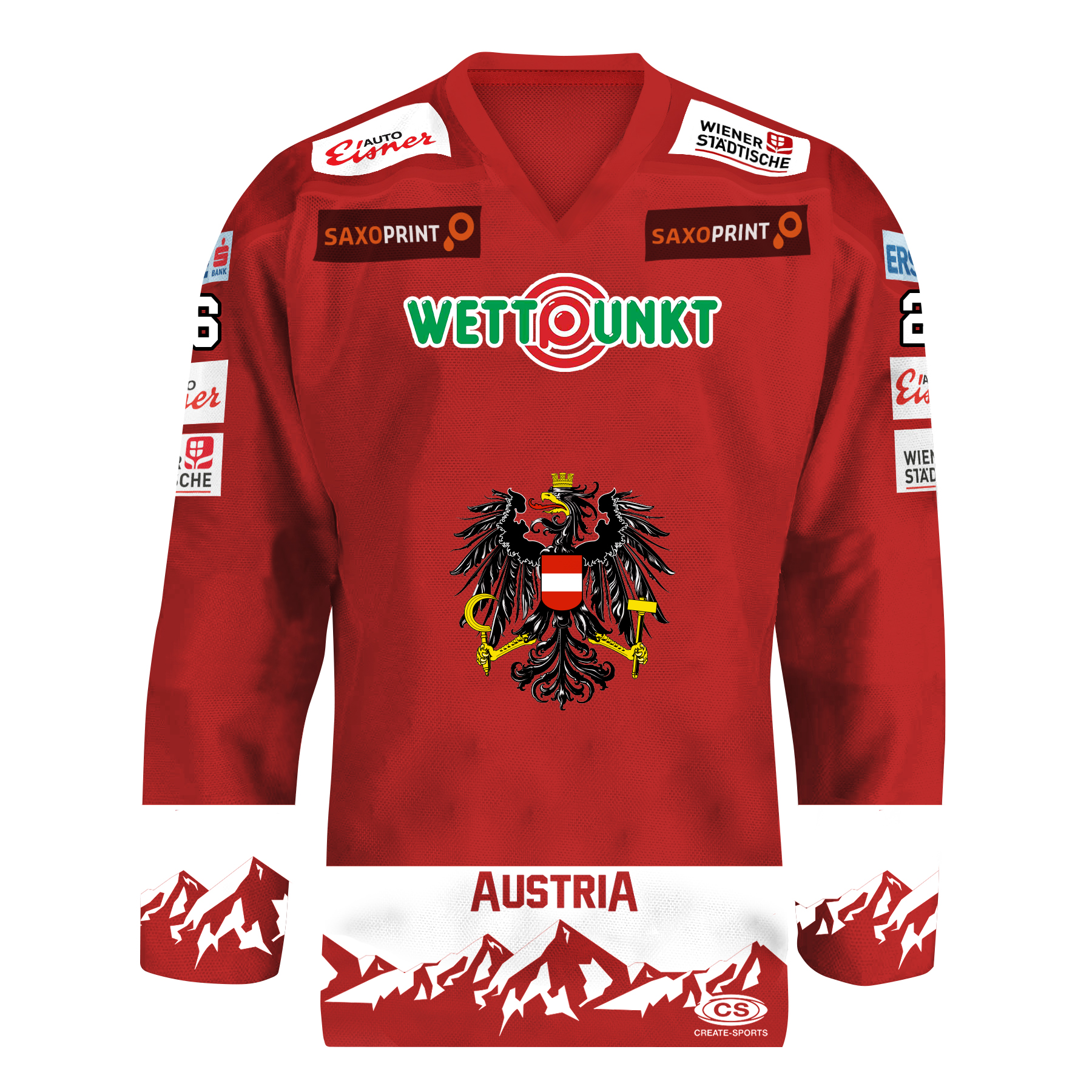 Trikot Design Fur Olympia Qualifikation Des Eishockey Nationalteams Steht Fest Saxoprint Gmbh Pressemitteilung Pressebox