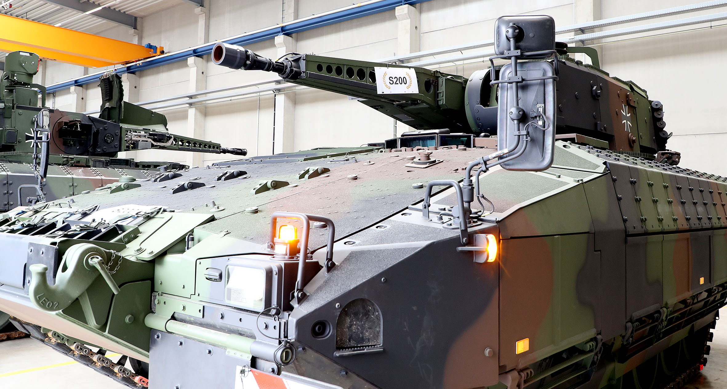 Rheinmetall ships 200th Puma IFV to the Bundeswehr the 100th system