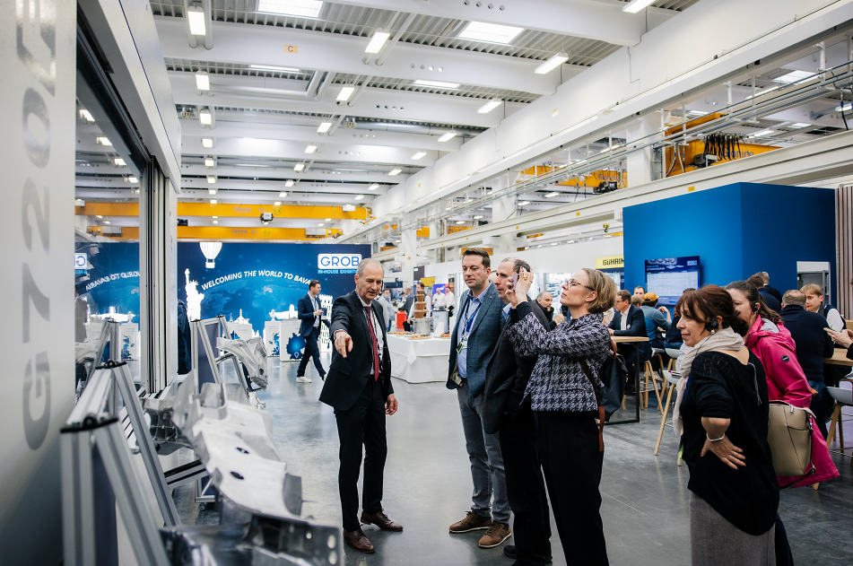  GROB-Hausmesse 2025: Innovation und Technologie, die die Welt Bildidee 