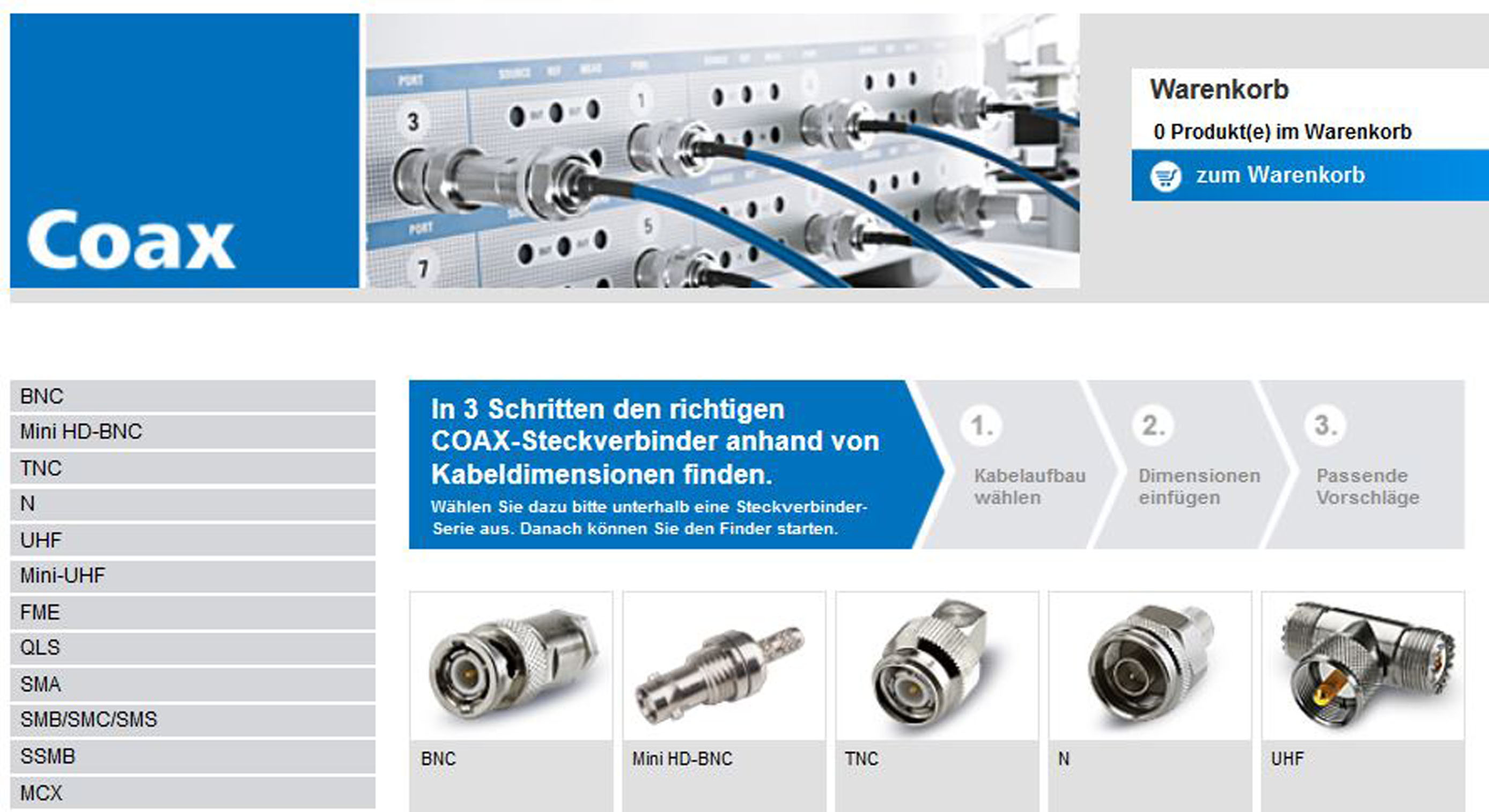 Kabel sucht Stecker, Telegärtner Karl Gärtner GmbH, Story PresseBox