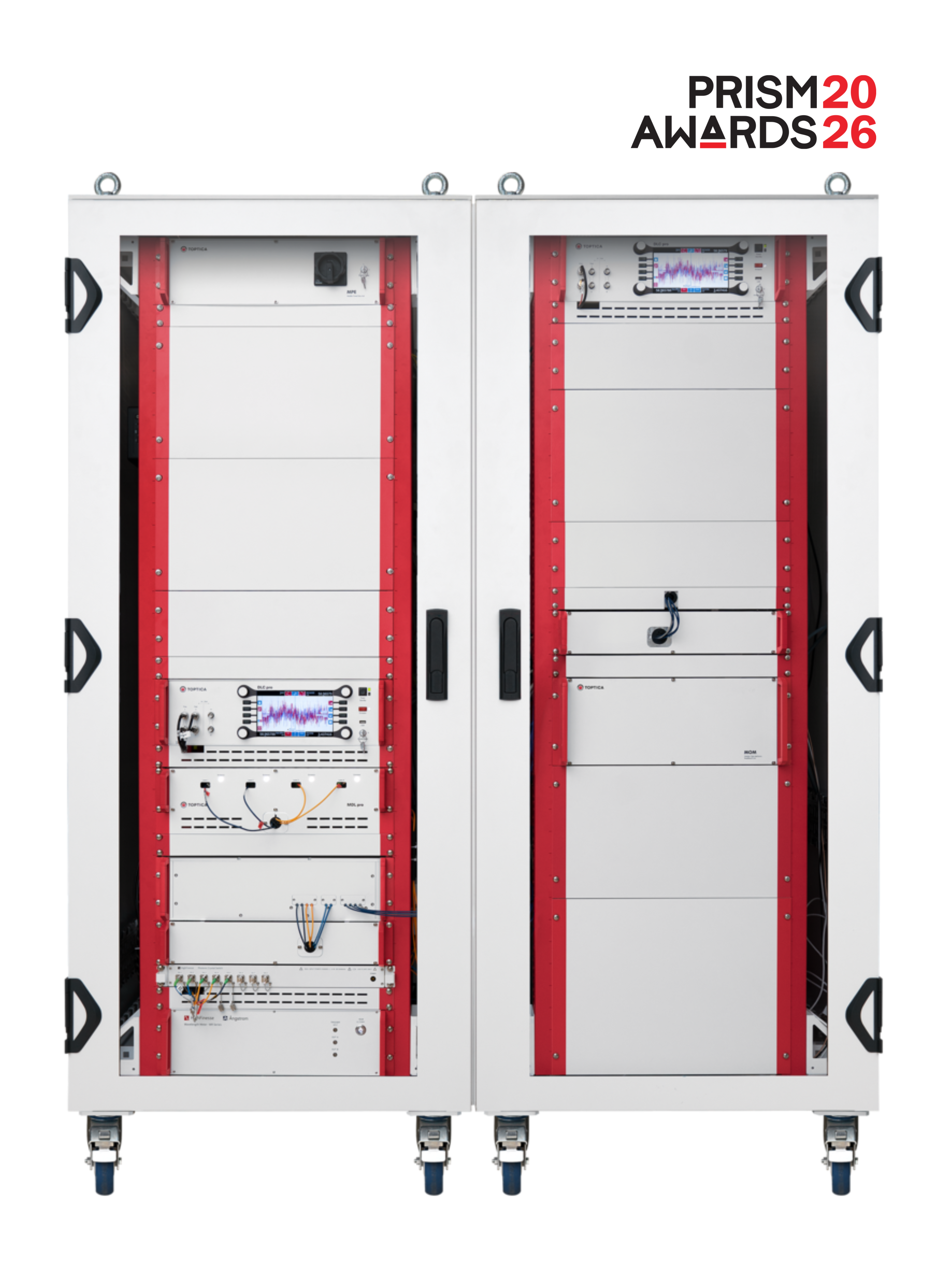 Toptica T Rack Rear TOPTICA Wins 2026 Prism Award, TOPTICA Photonics SE, Story - PresseBox