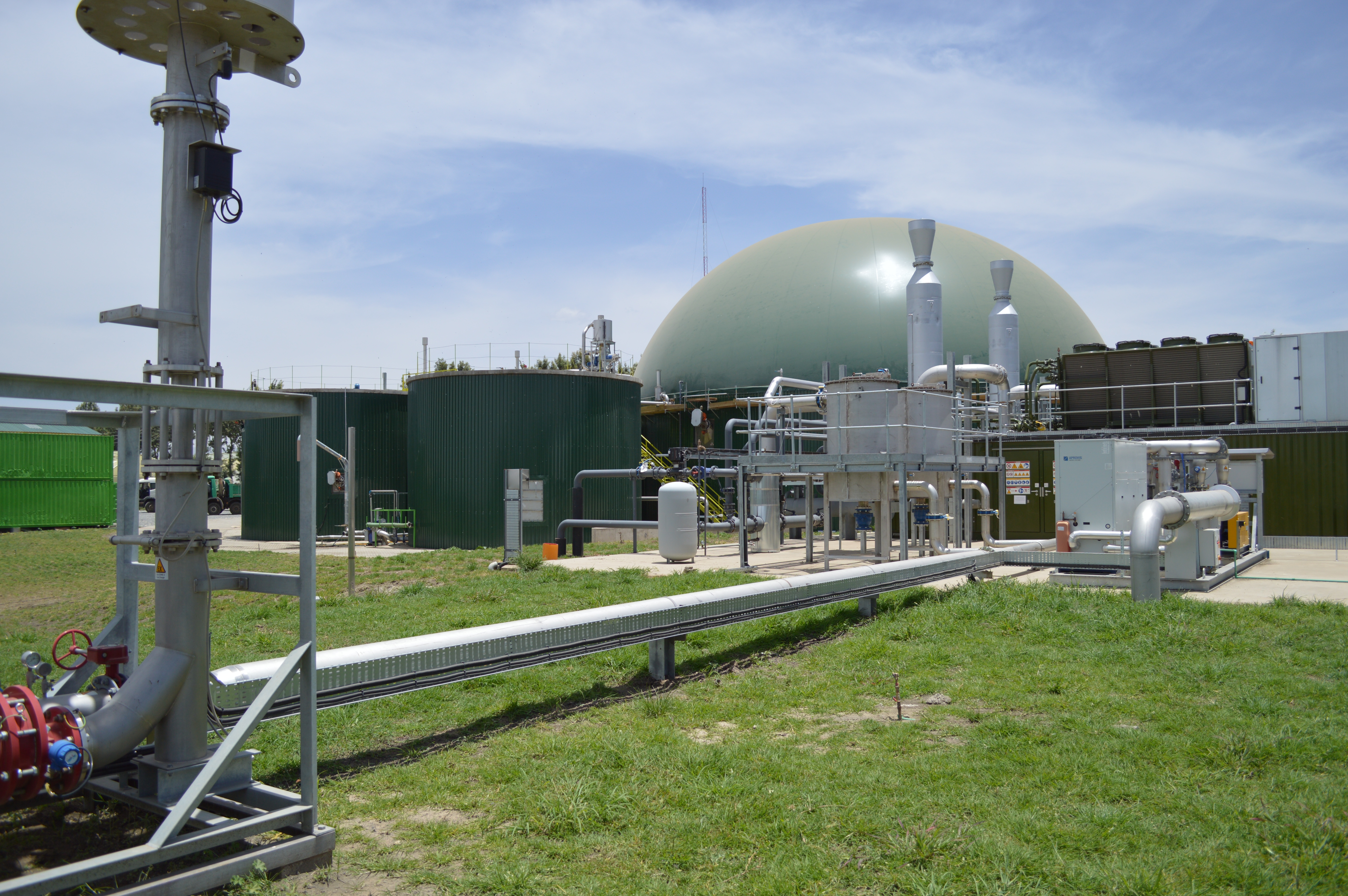 Die Erste Stromnetz Gekoppelte Und Grosste Biogasanlage Afrikas Kommt Aus Niederbayern Snow Leopard Projects Gmbh Pressemitteilung Pressebox