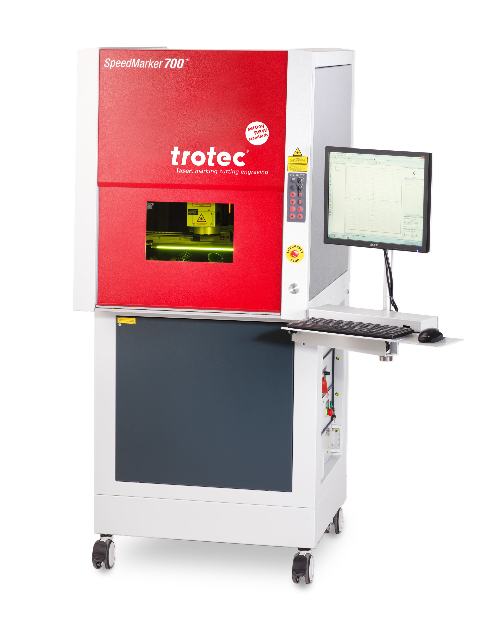 Trotec präsentiert die SpeedMarker 1300 Markierstation und neue