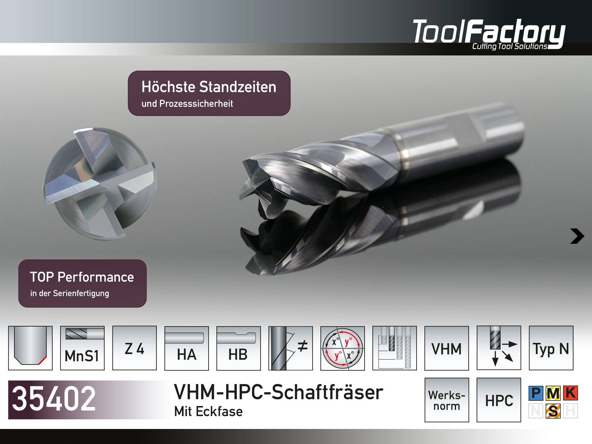 Hohe Produktionskosten beim VHM-Fräsen, TOOL FACTORY Cutting Tool ...