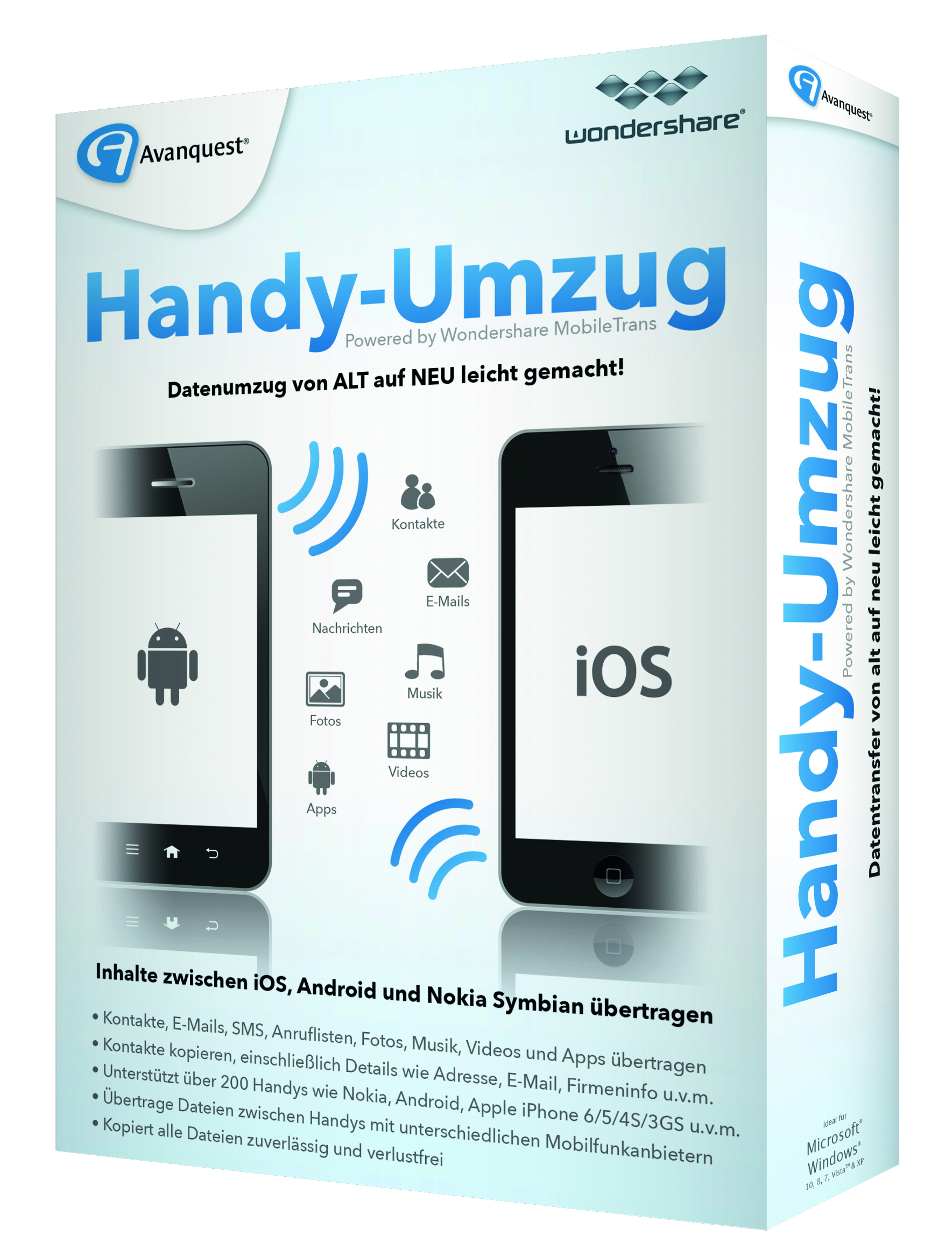 Handy-Umzug leicht gemacht: Android-Daten auf das iPhone übertragen