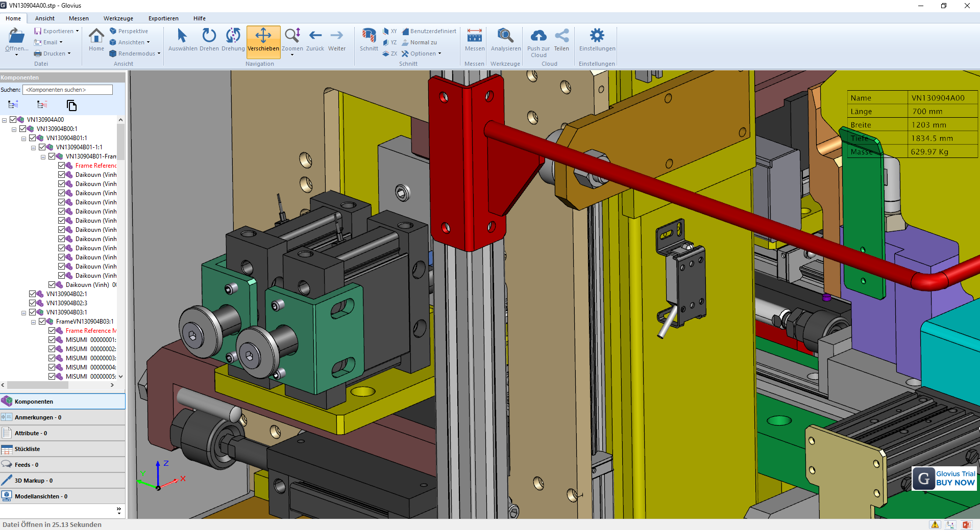 Erweiterte Analysefunktionen mit Glovius 5, DataCAD Software und ...